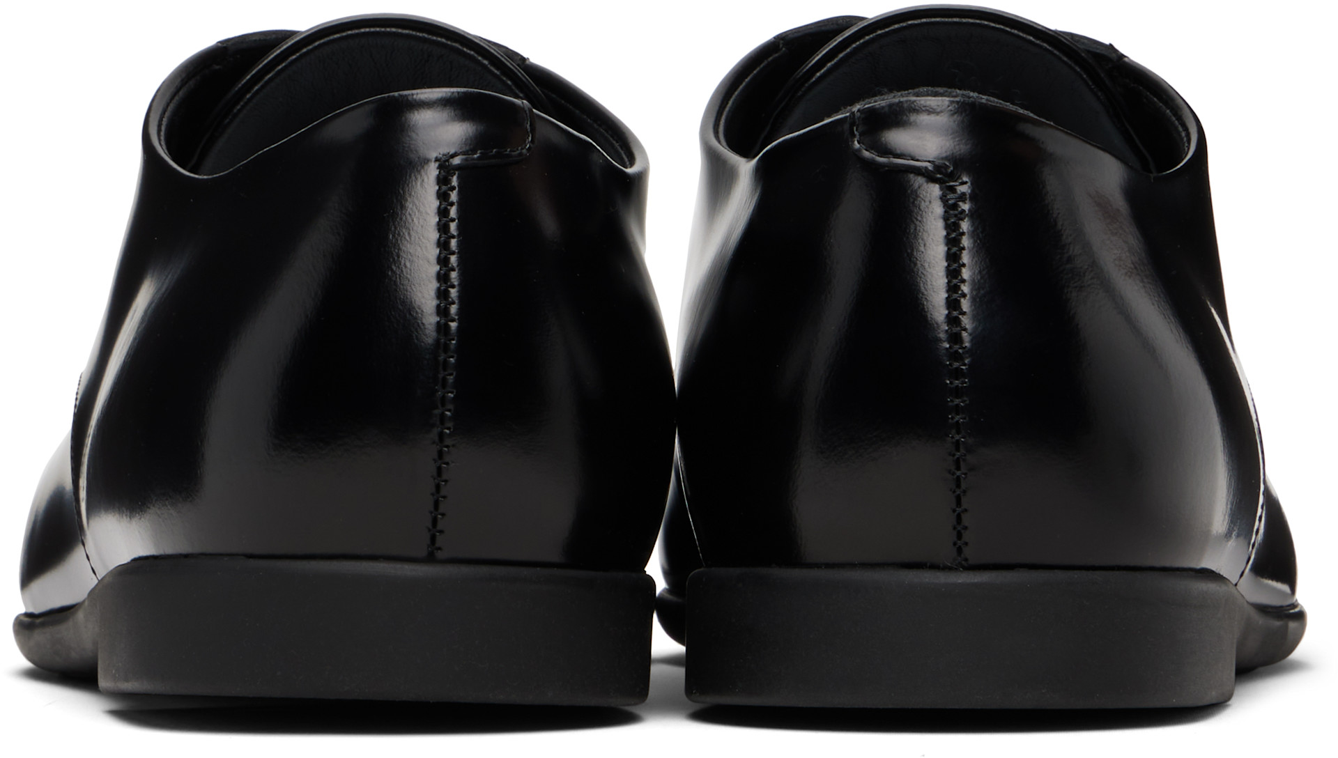 Jil Sander - Derbys noirs à laçage