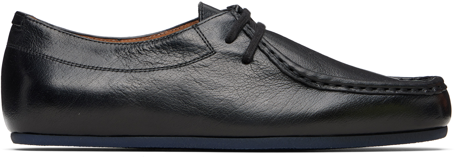 Jil Sander - Derbys noirs à laçage