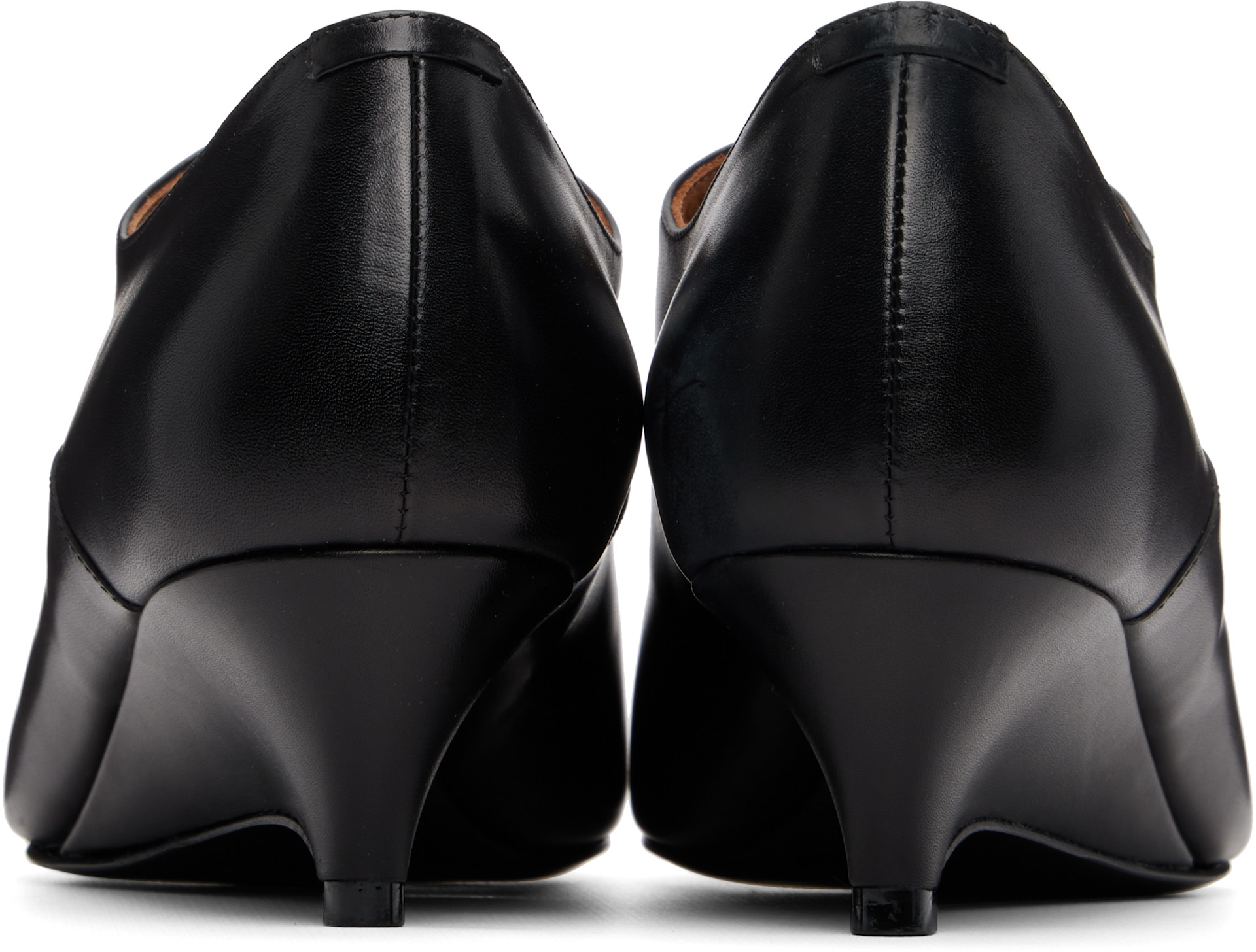 Jil Sander - Derbys noirs à laçage