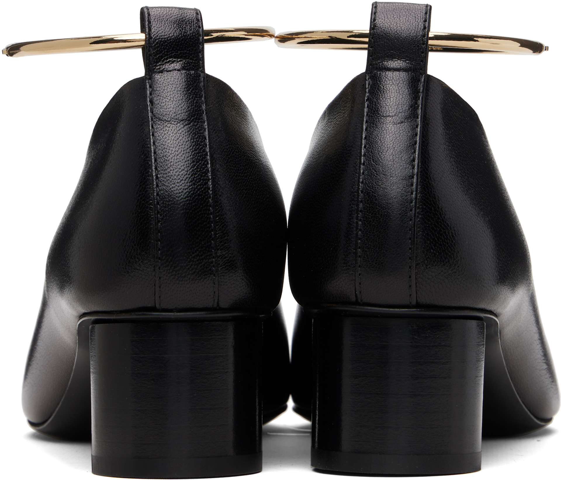 Jil Sander - ブラック Ring ヒール
