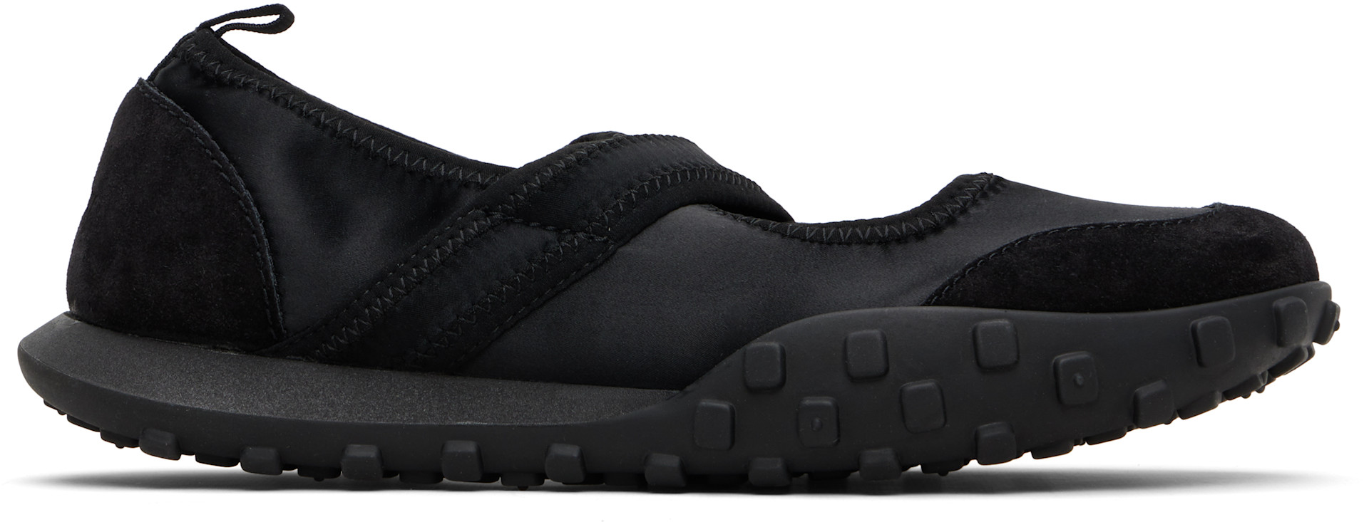 JIL SANDER バレリーナスリッポン 40ブラック Jil Sander: ブラック Moon バレエスニーカー | SSENSE 日本