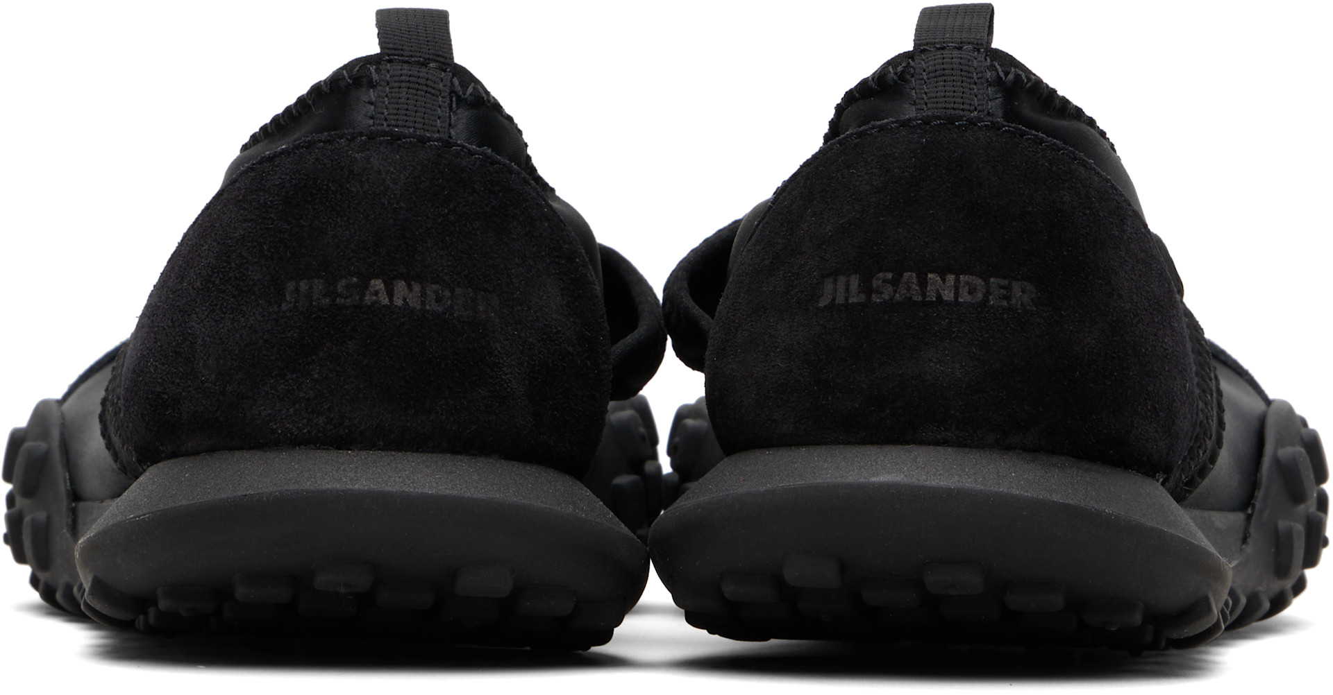 Jil Sander: Black Moon Ballerina Sneakers | SSENSE