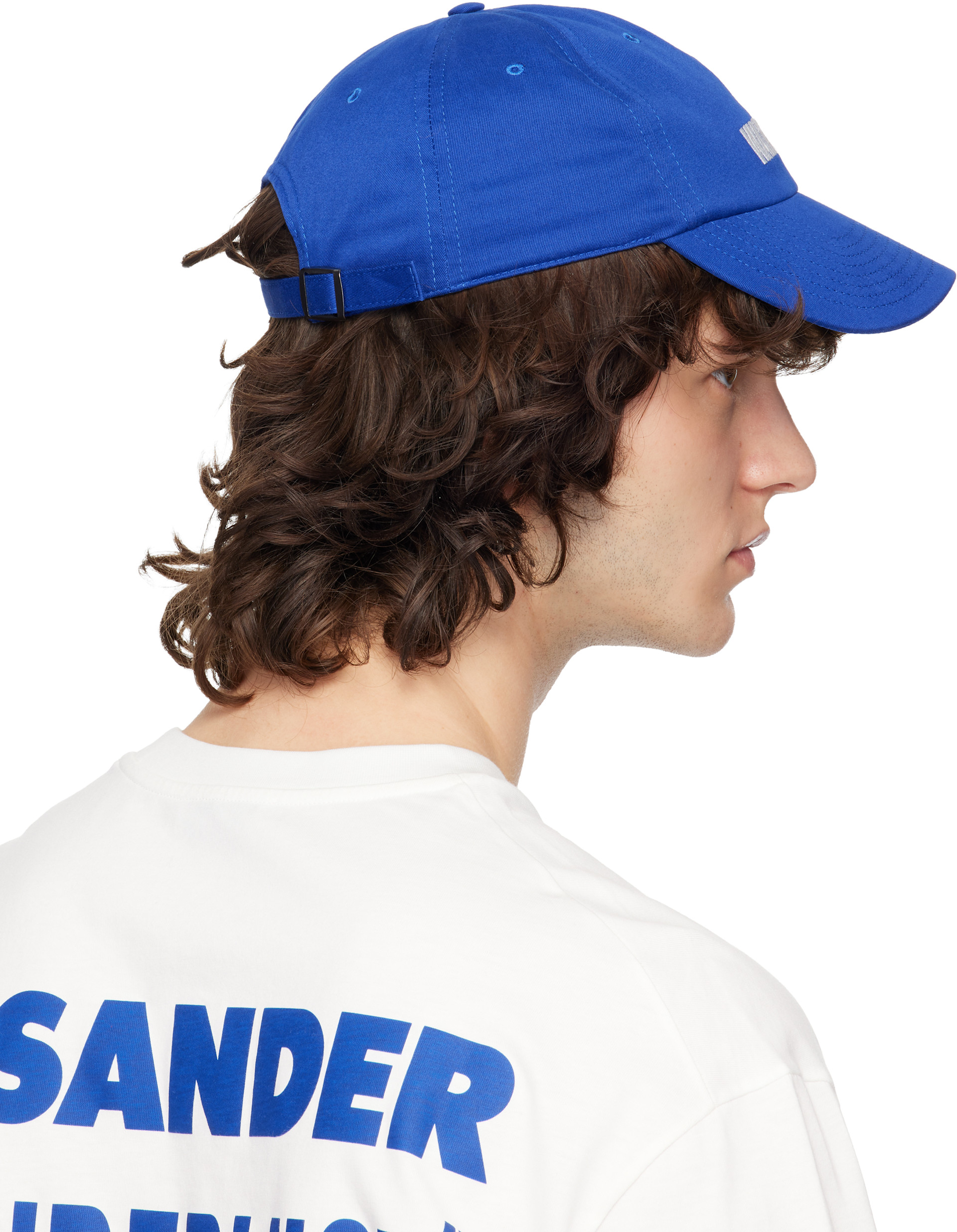 Jil Sander - Casquette 'Wanderlust' bleue
