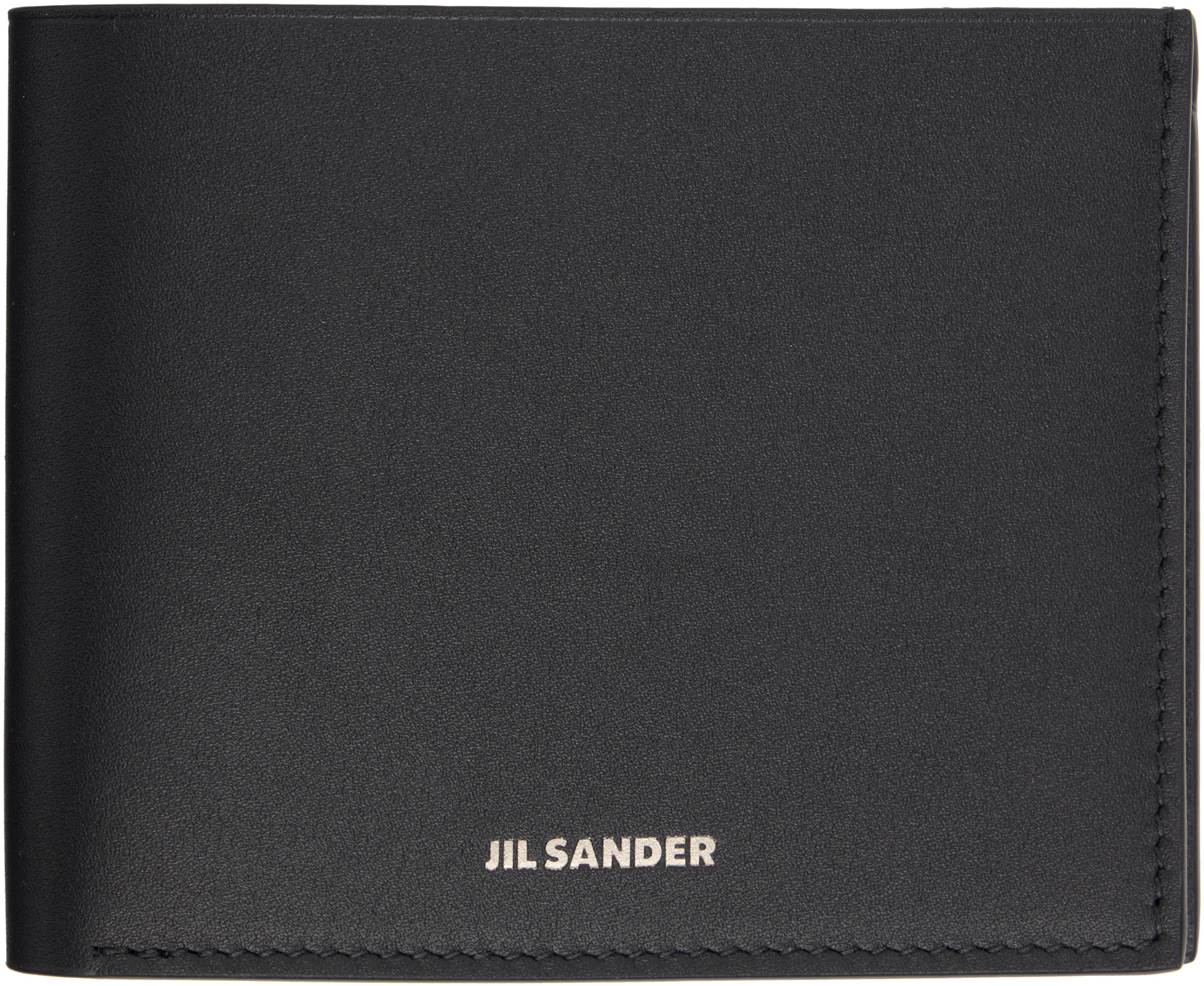 Jil Sander - 블랙 지퍼 포켓 지갑