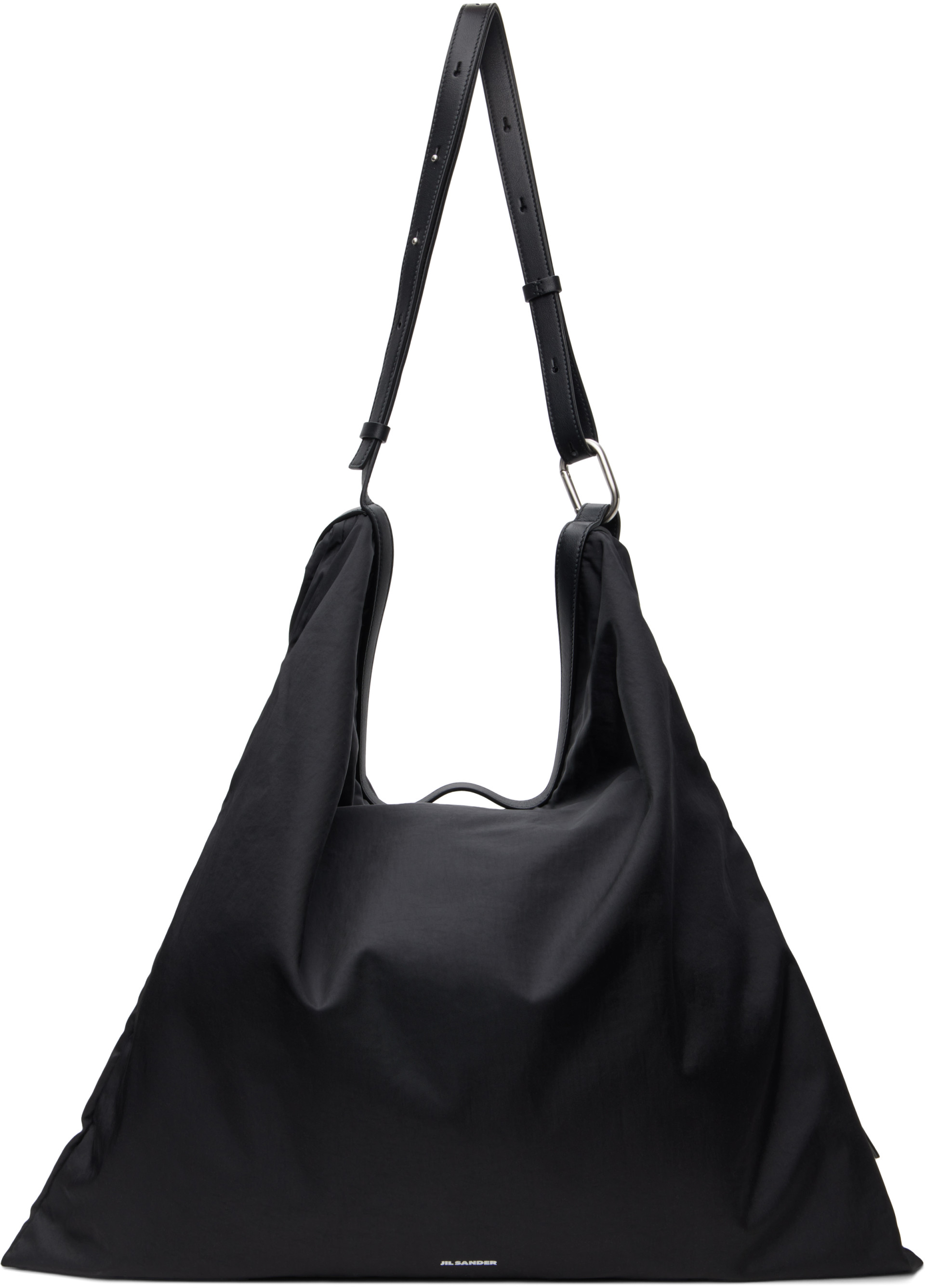 Jil Sander - Black Soft Rolled Bag