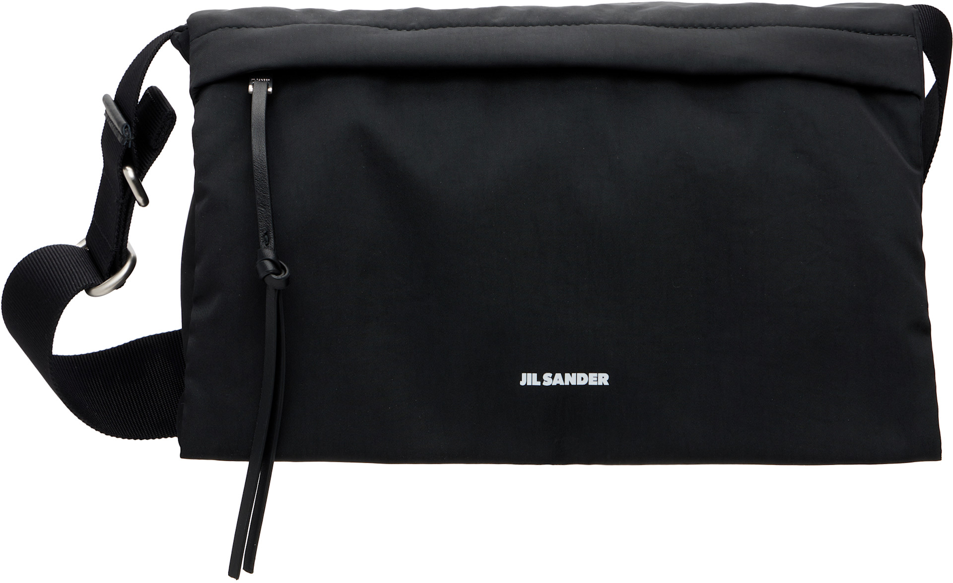 Jil Sander - 블랙 소프트 메신저백