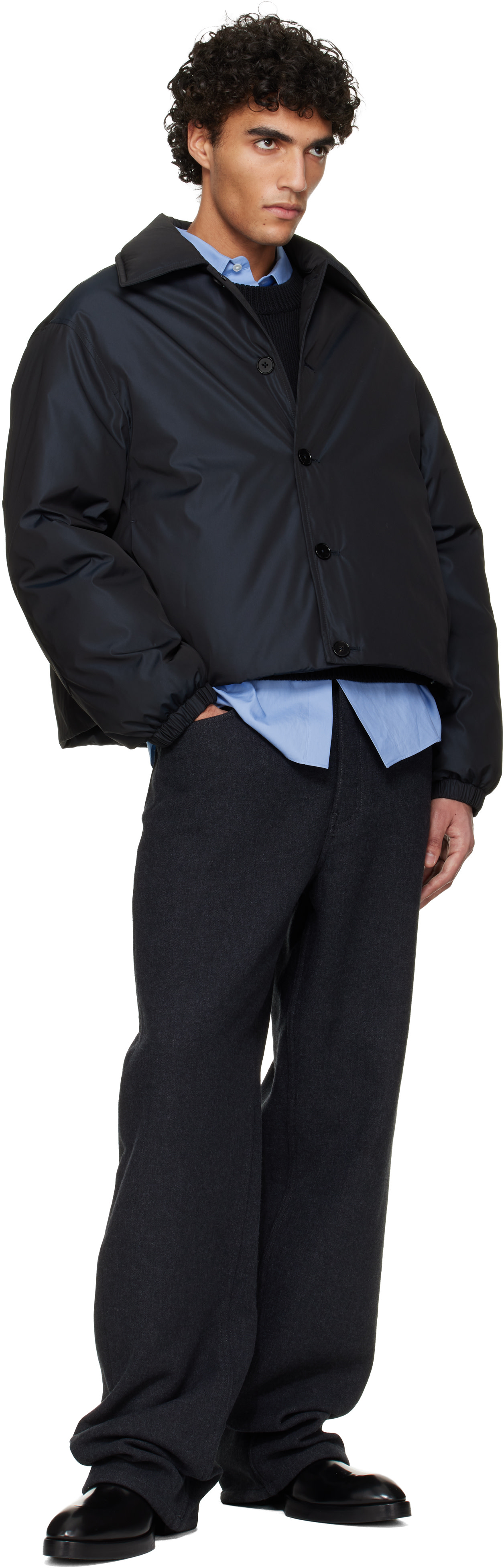 Jil Sander - Blouson noir