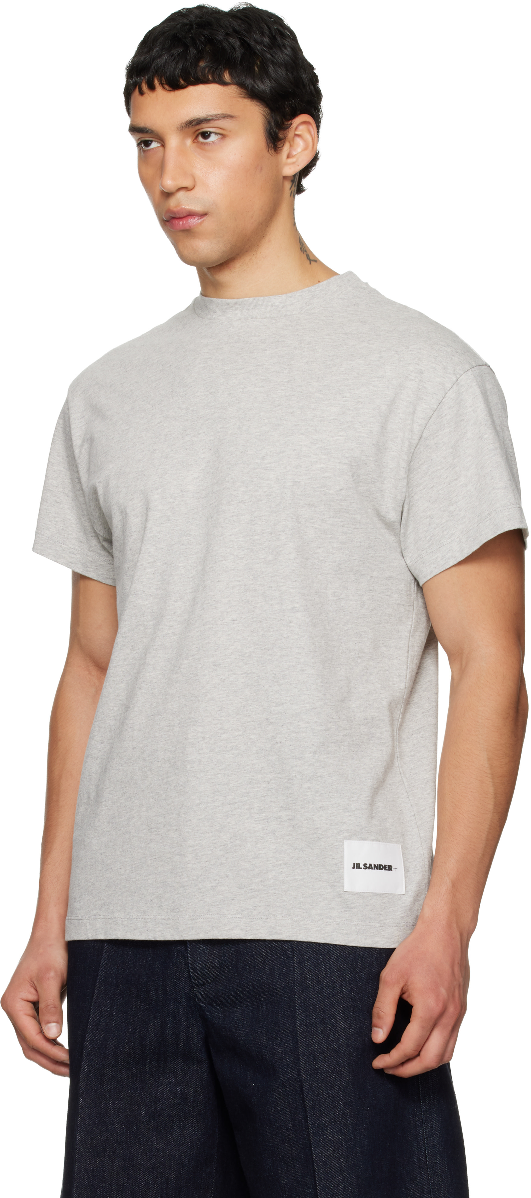 Jil Sander - グレー 半袖Tシャツ 3枚セット