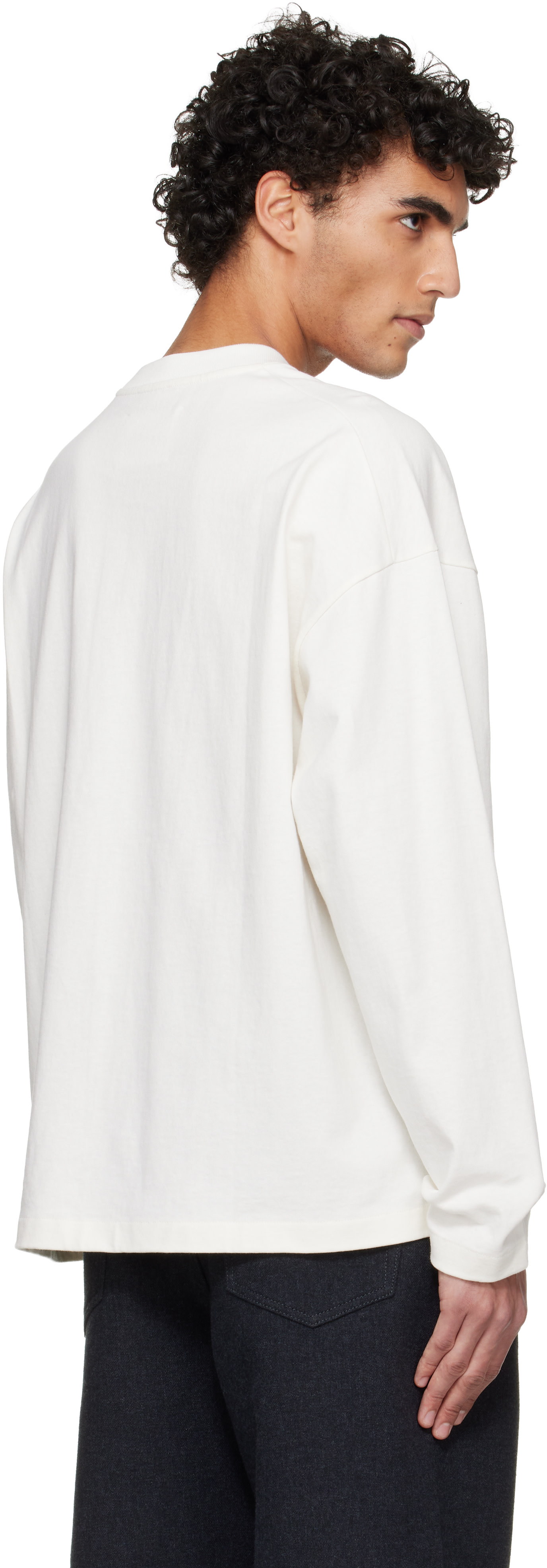 JIL SANDER ホワイト Tシャツ Sサイズ Jil Sander: White Logo T-shirt | SSENSE