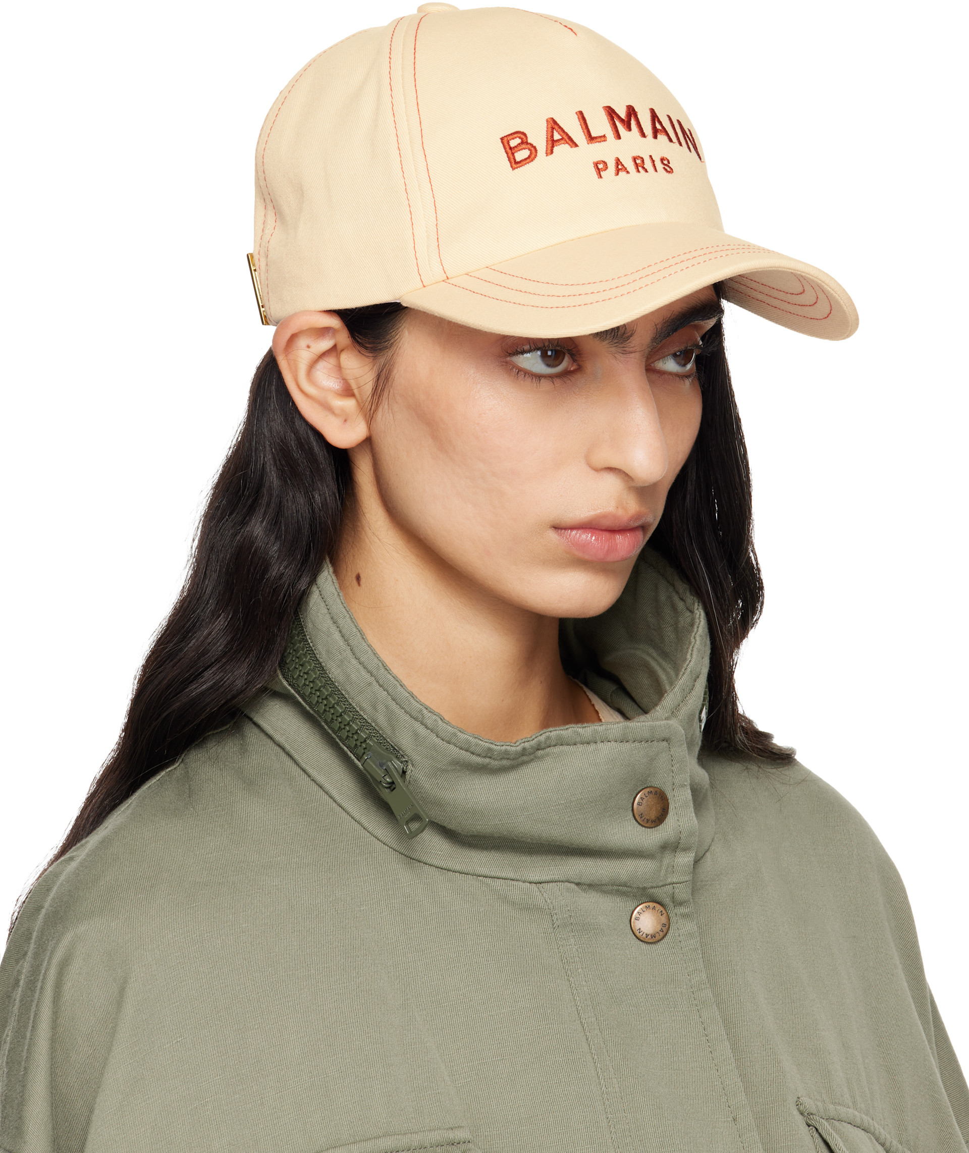 BALMAIN: Beige Cotton 