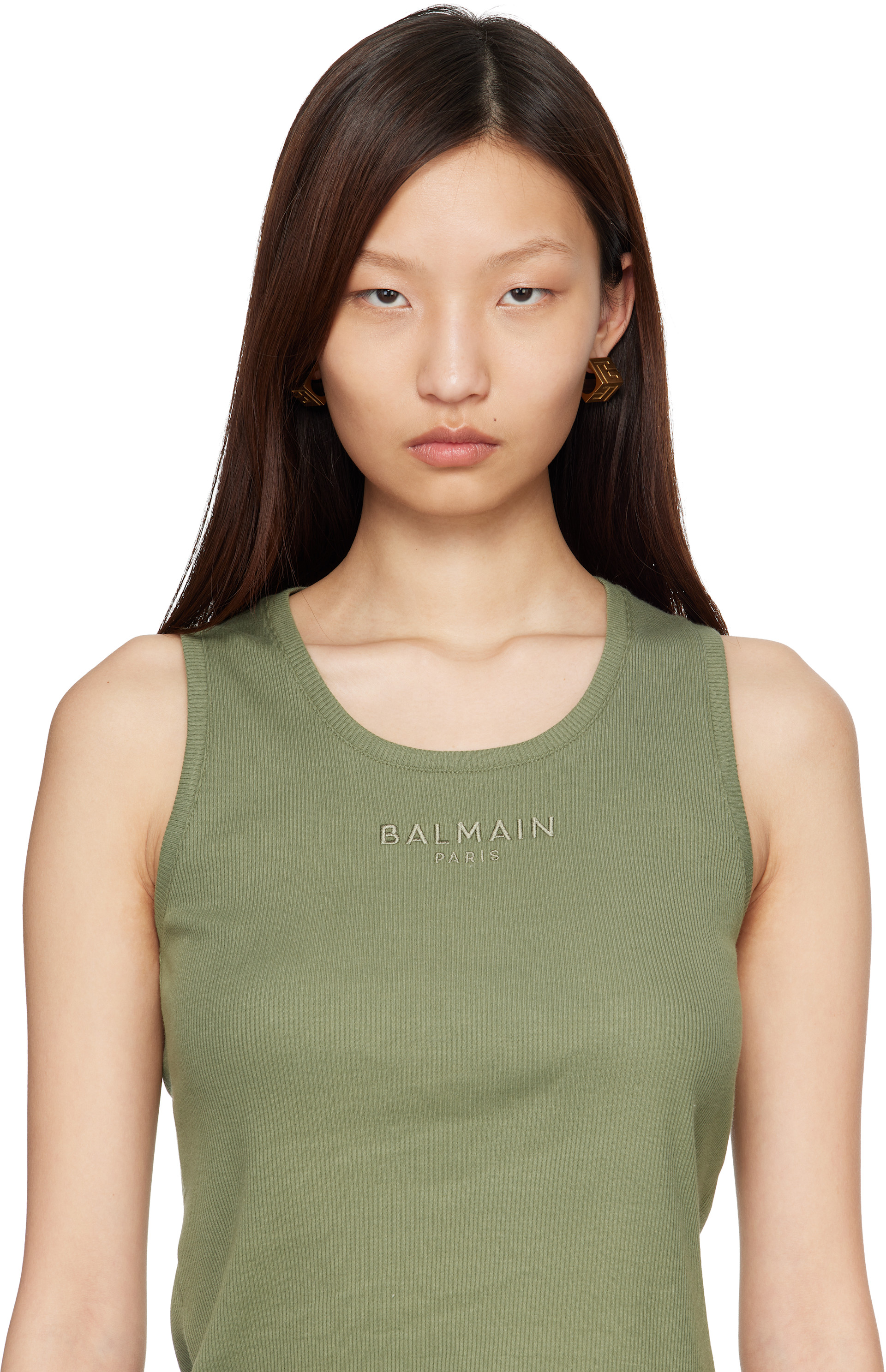 Balmain - 3D PB 후프 이어링