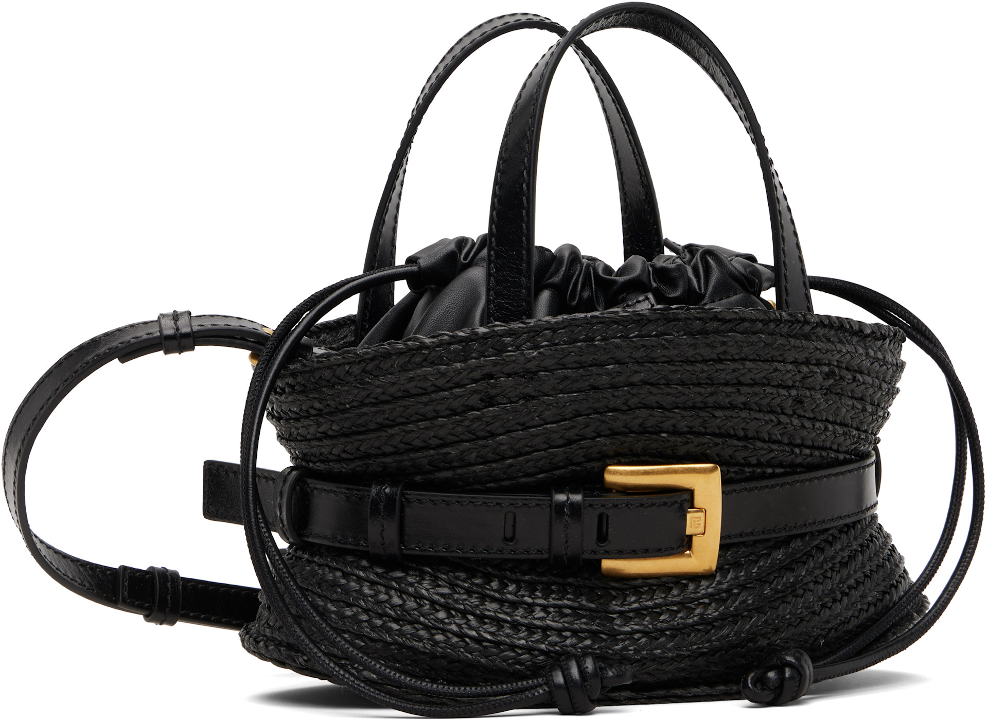 Balmain - Mini sac Shuffle noir