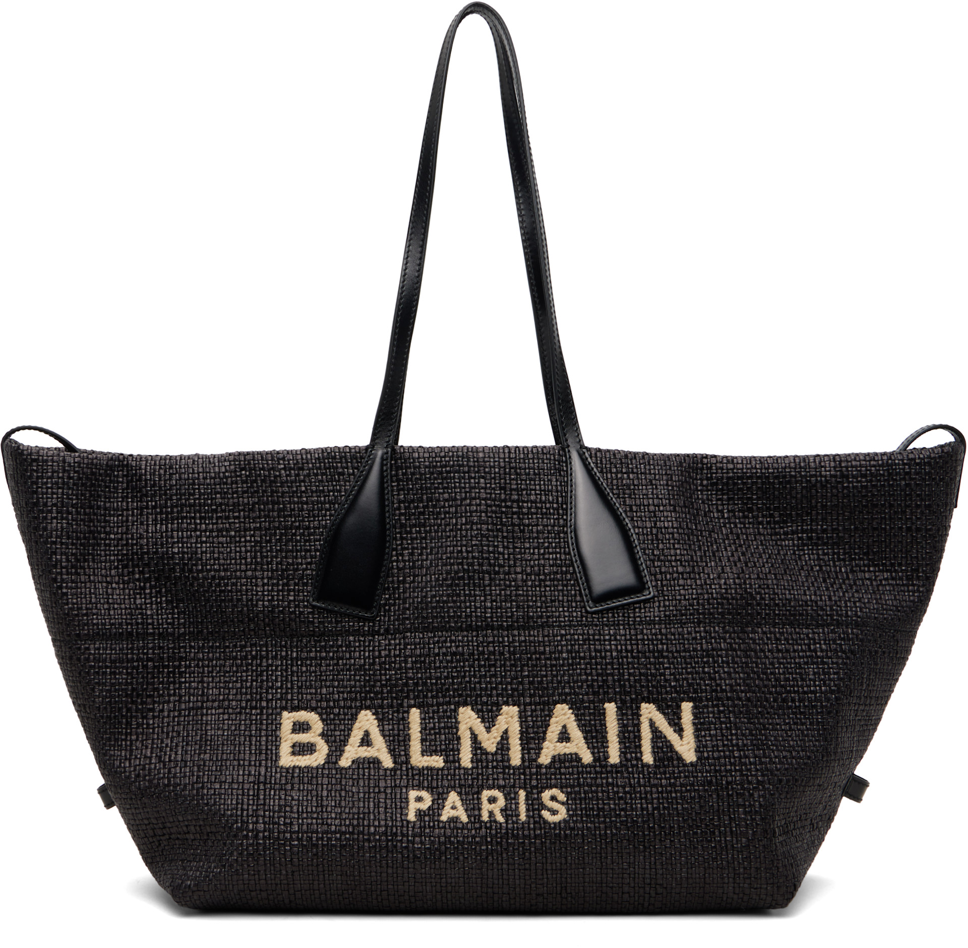 Balmain - 블랙 트랙 토트백