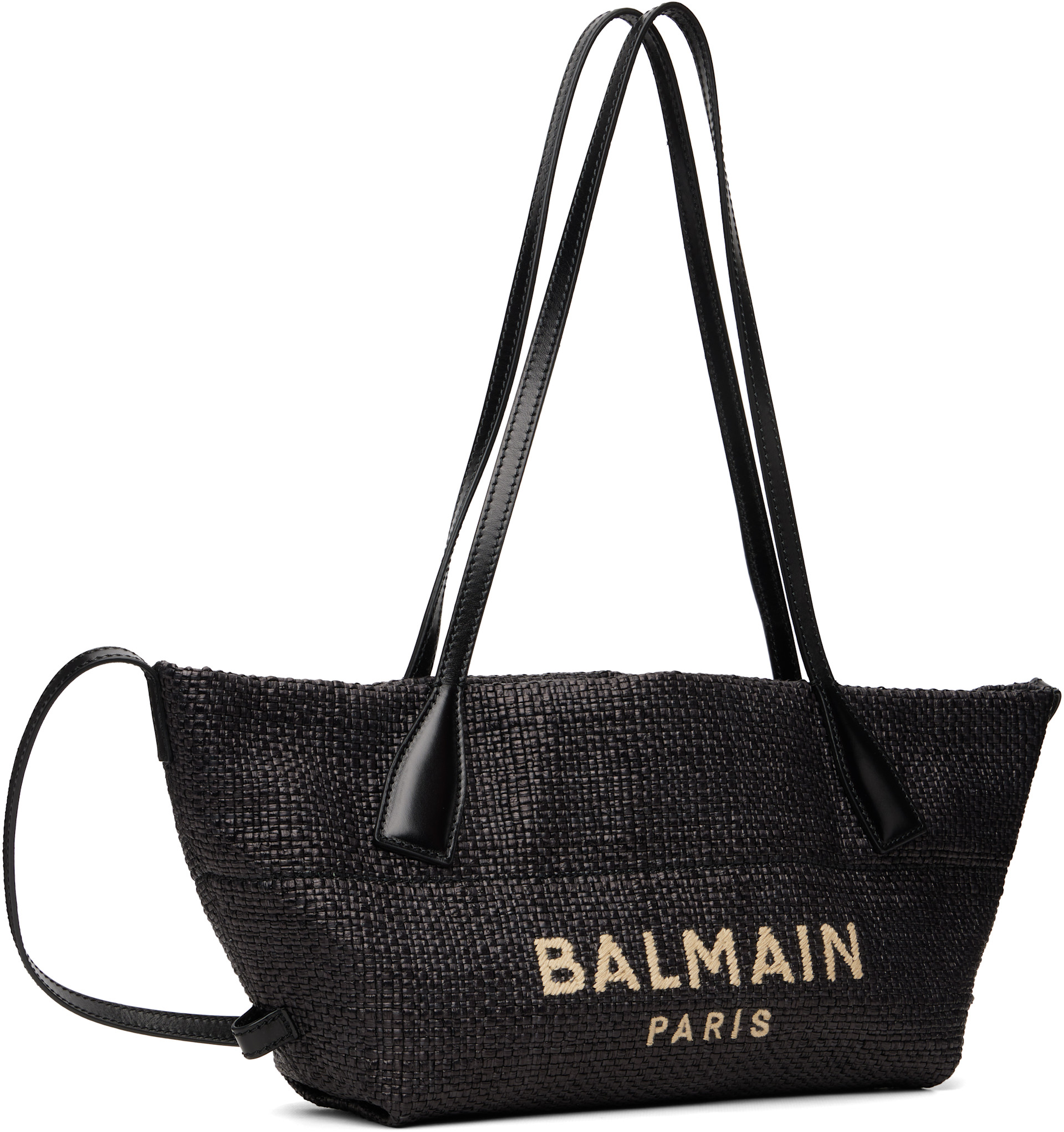 Balmain - Petit cabas Track noir