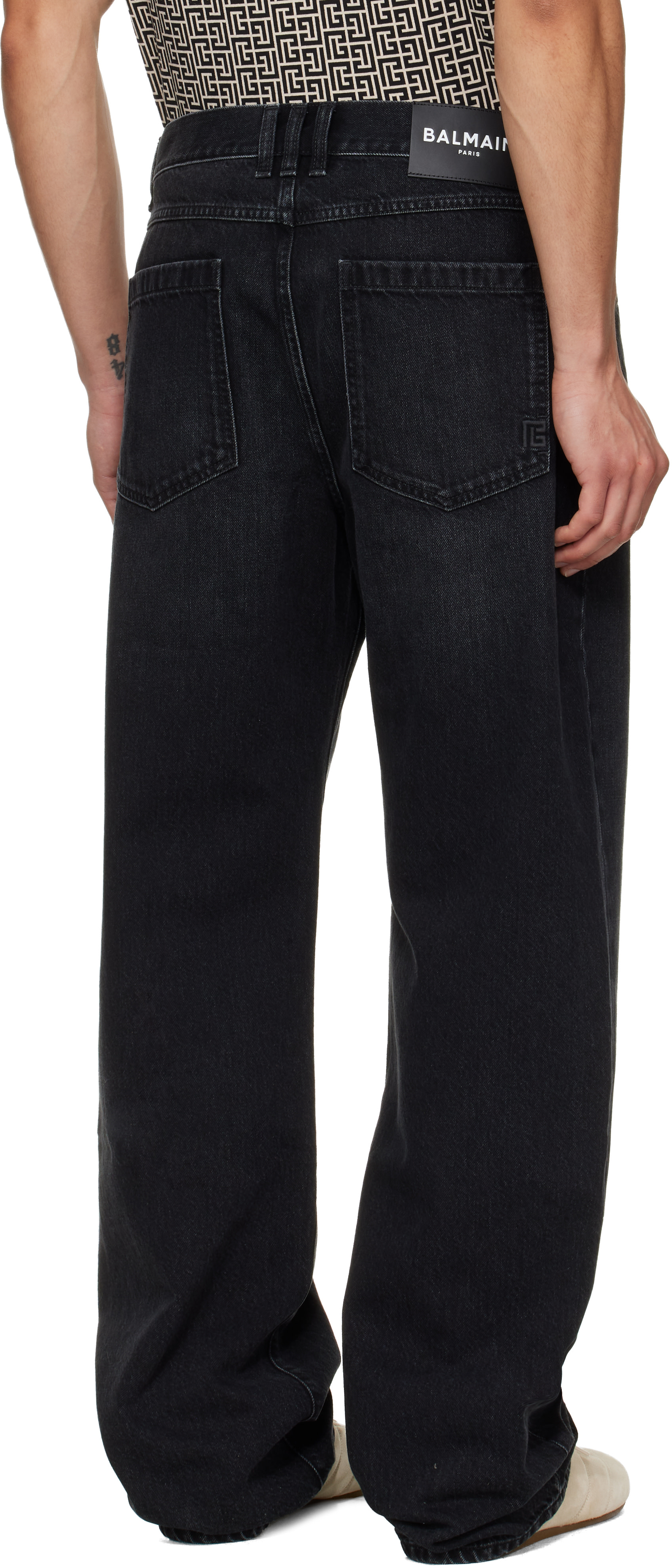 Balmain - Jean décontracté noir