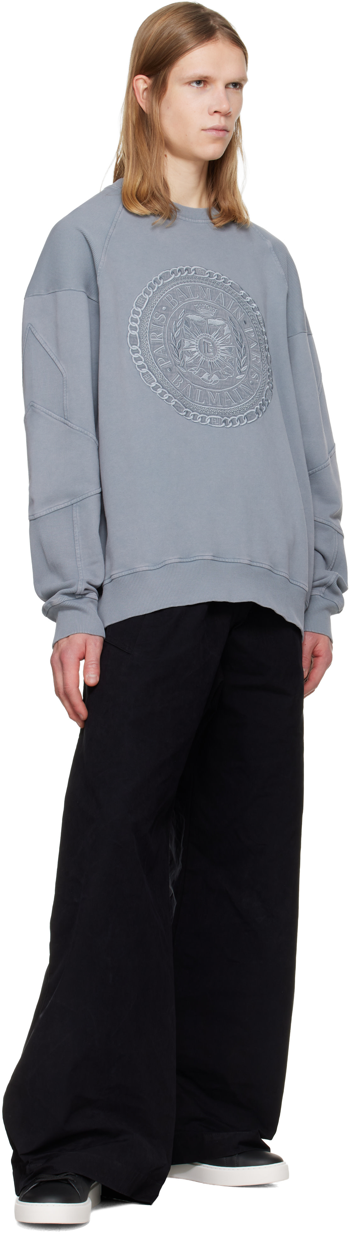 Balmain - Baskets B-Court noires