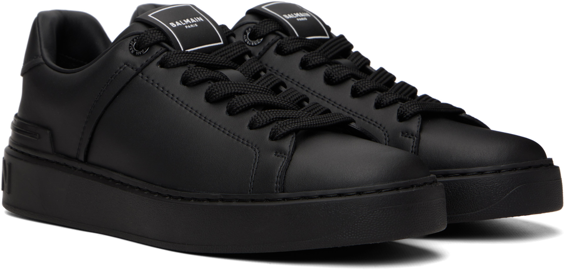 Balmain - Baskets B-Court noires