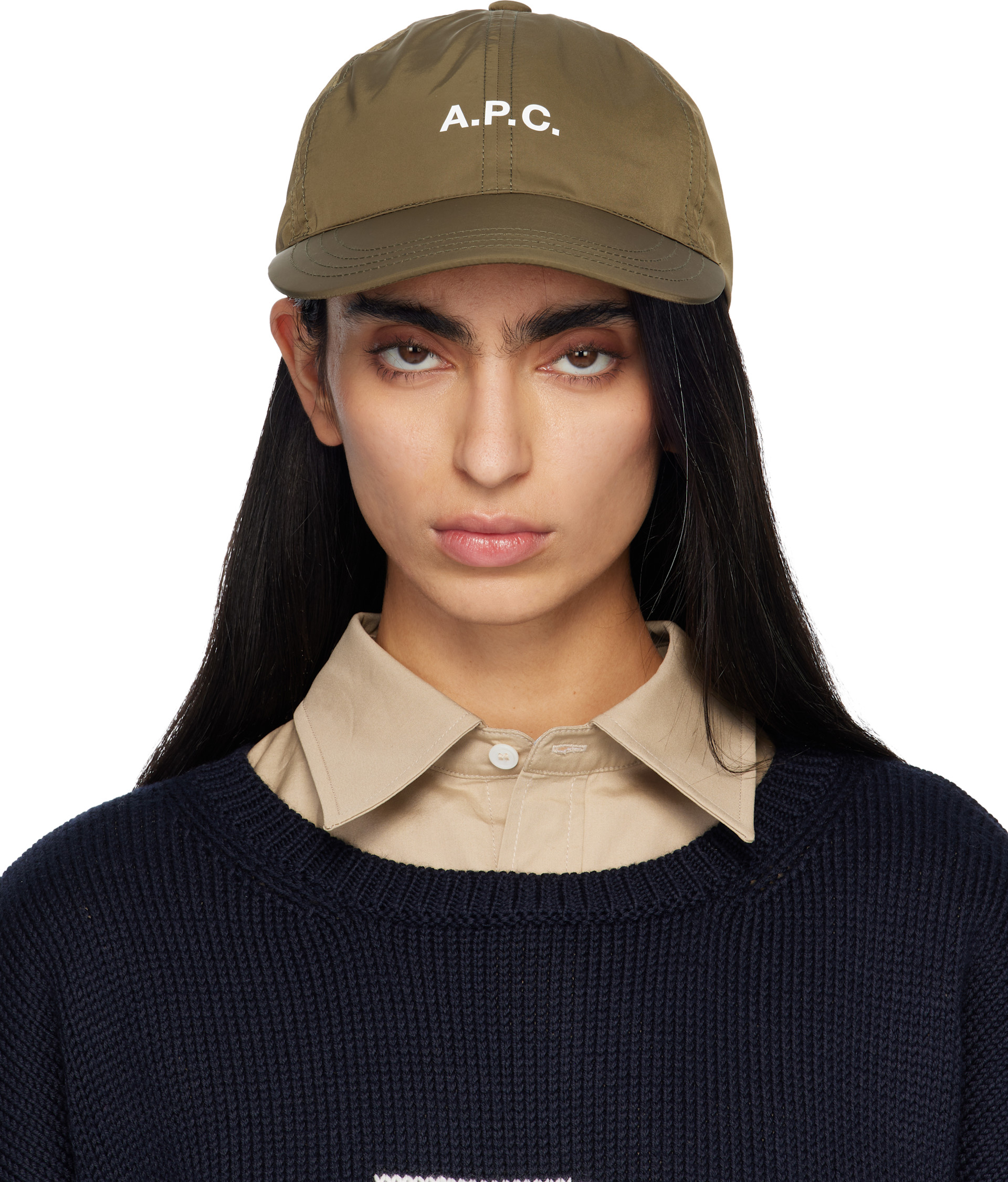 A.P.C. - 카키 찰리 볼캡
