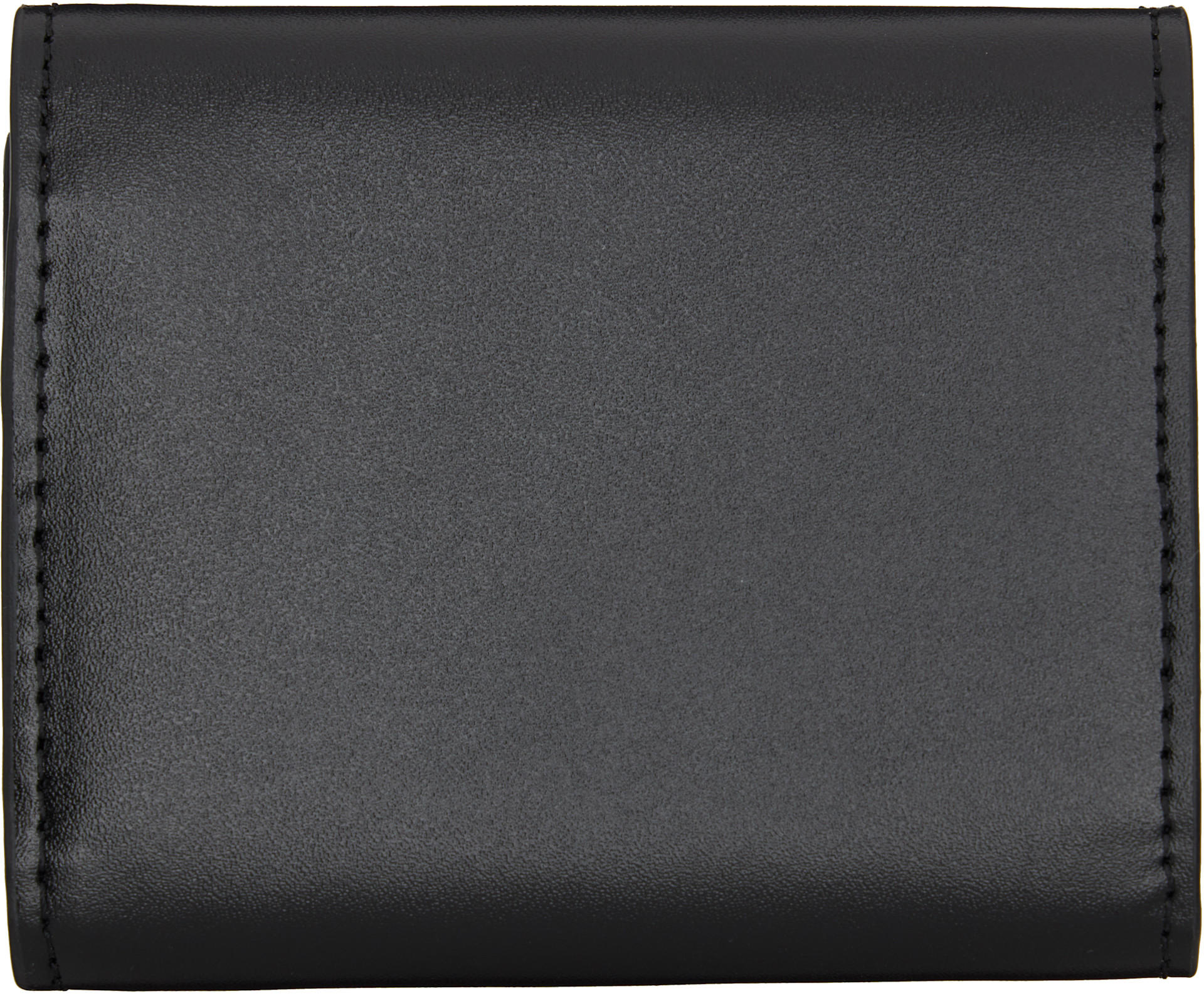 A.P.C.: Black Trifold Genève Wallet | SSENSE