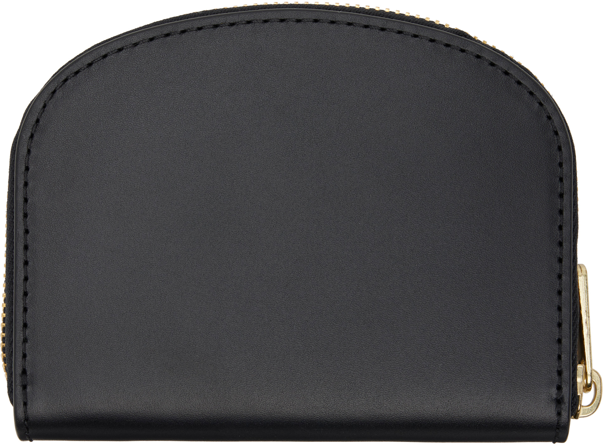A.P.C. - Portefeuille compact Demi-lune noir