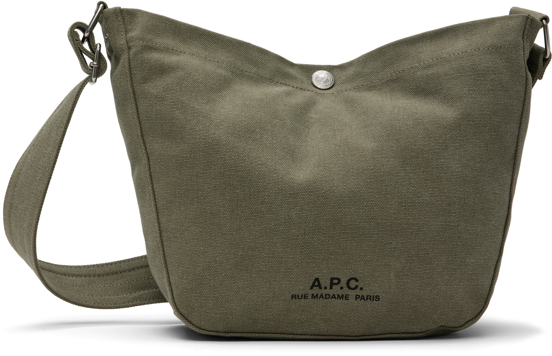 A.P.C. - カーキ スモール Journal サッチェル
