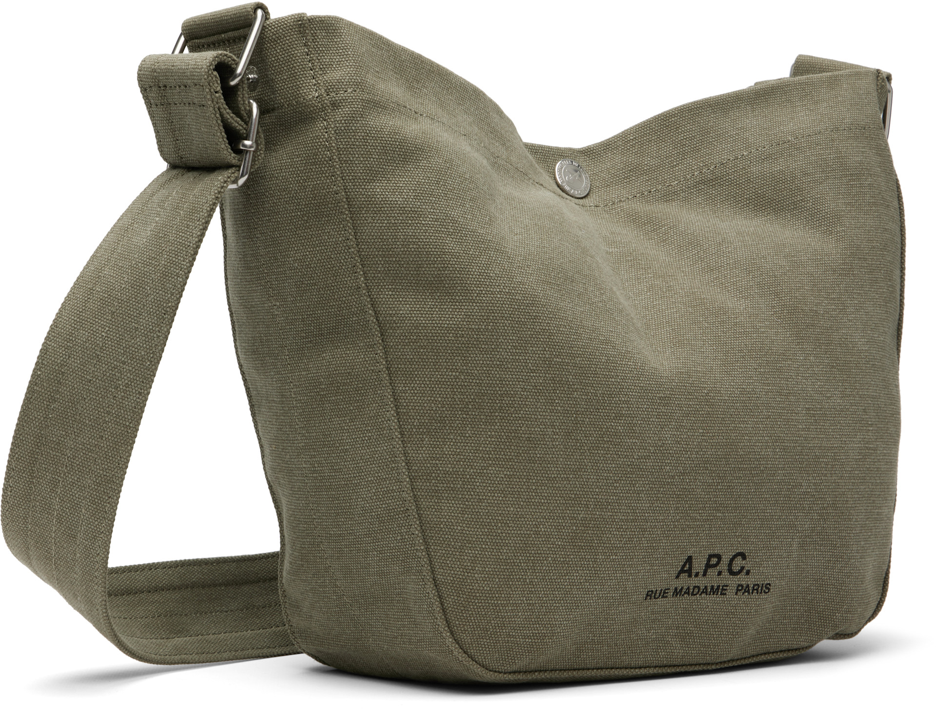 A.P.C. - カーキ スモール Journal サッチェル