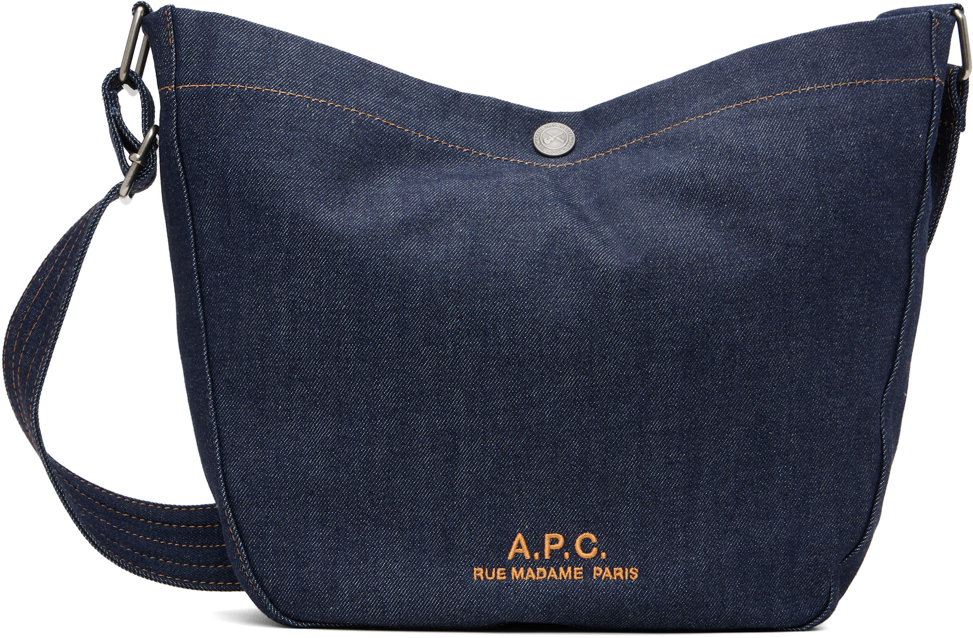 A.P.C. - Petit sac Journal bleu