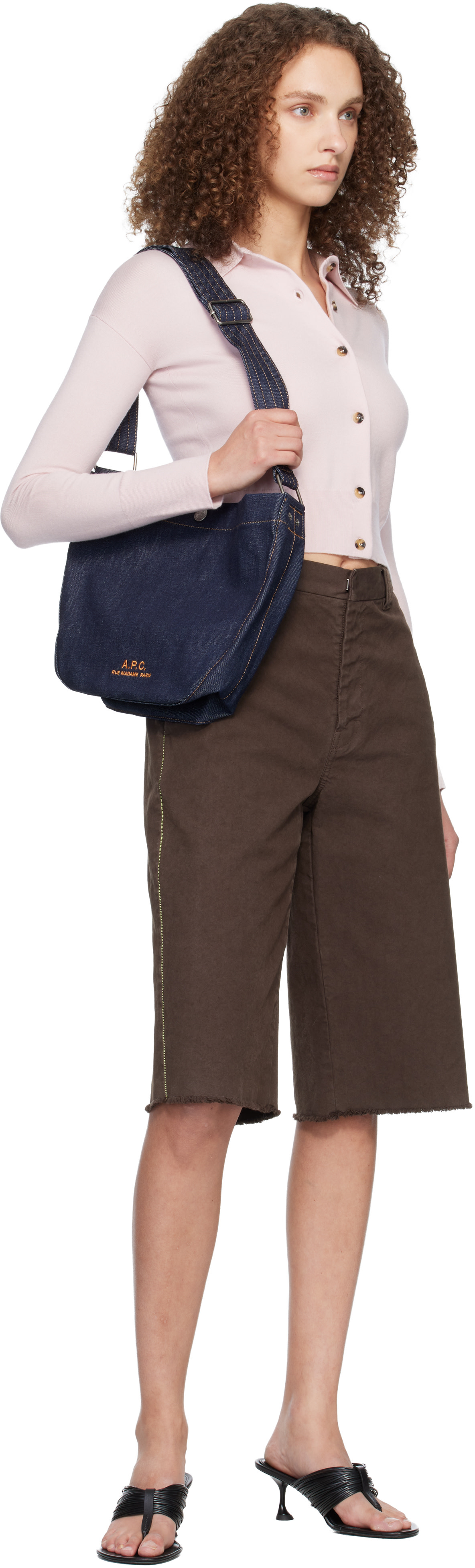 A.P.C. - Petit sac Journal bleu