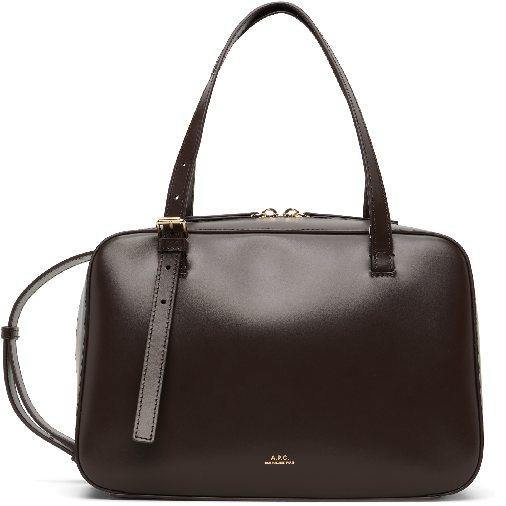A.P.C. - Sac rigide Virginie brun