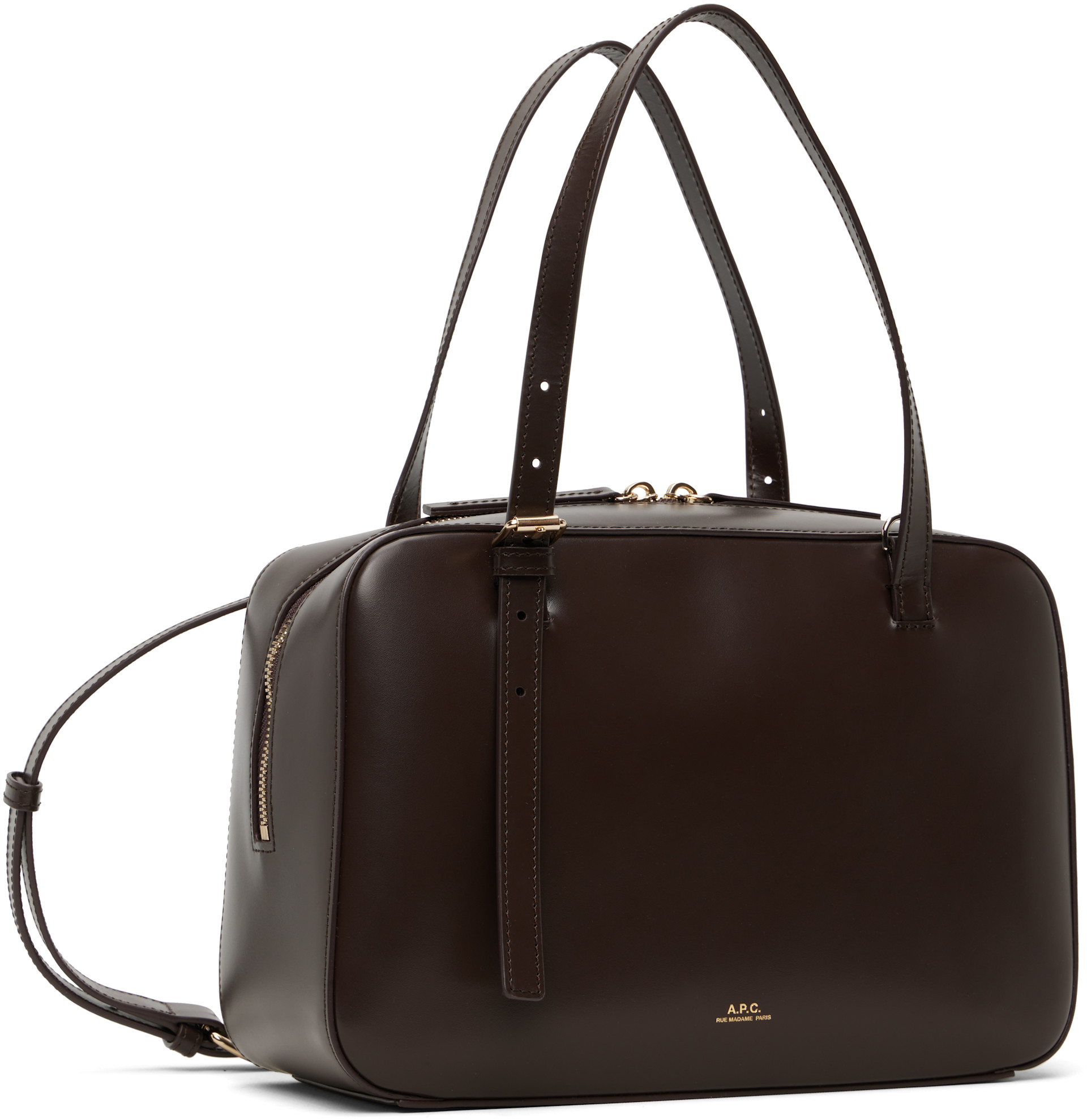 A.P.C. - Sac rigide Virginie brun