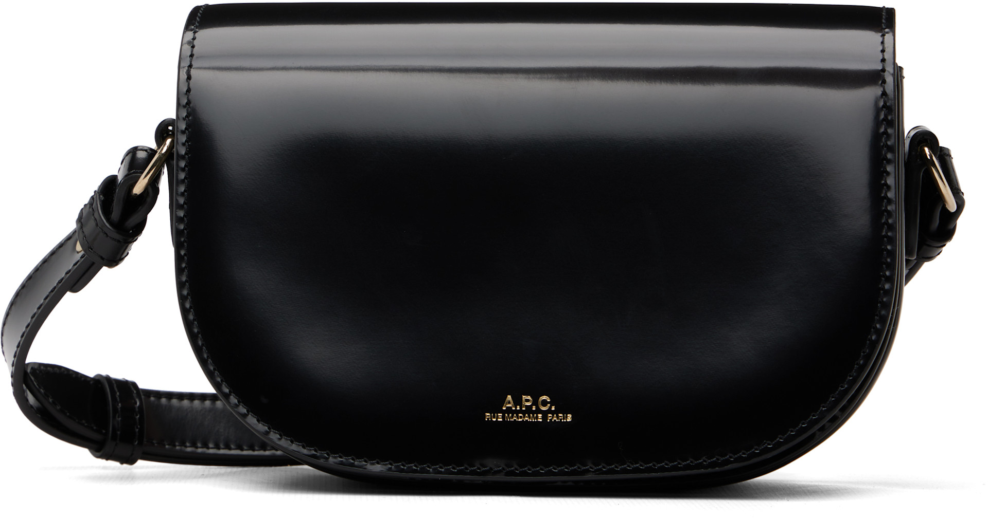 A.P.C. - Petit sac 'Le B-Side' noir