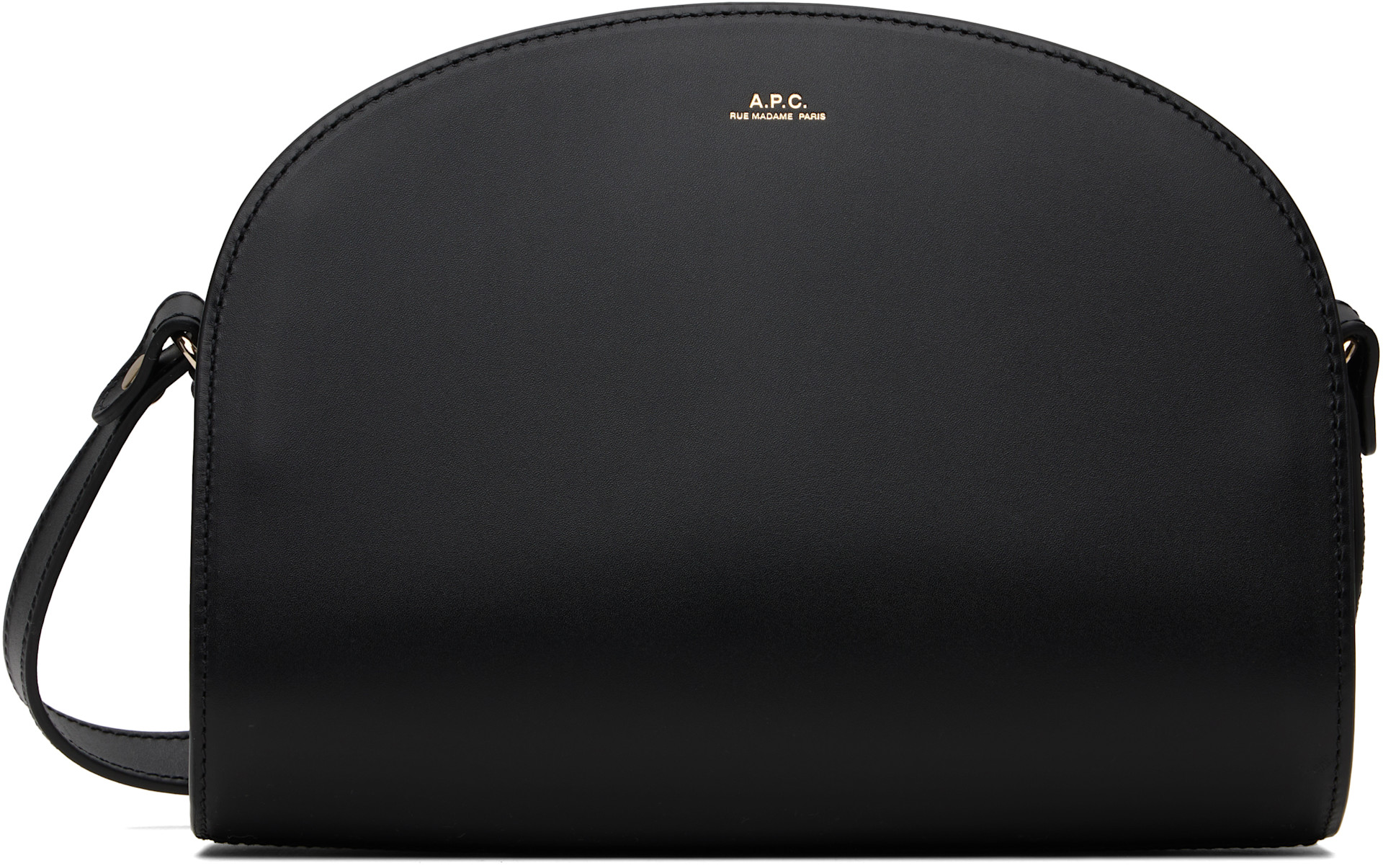 A.P.C. - Sac Demi-lune noir