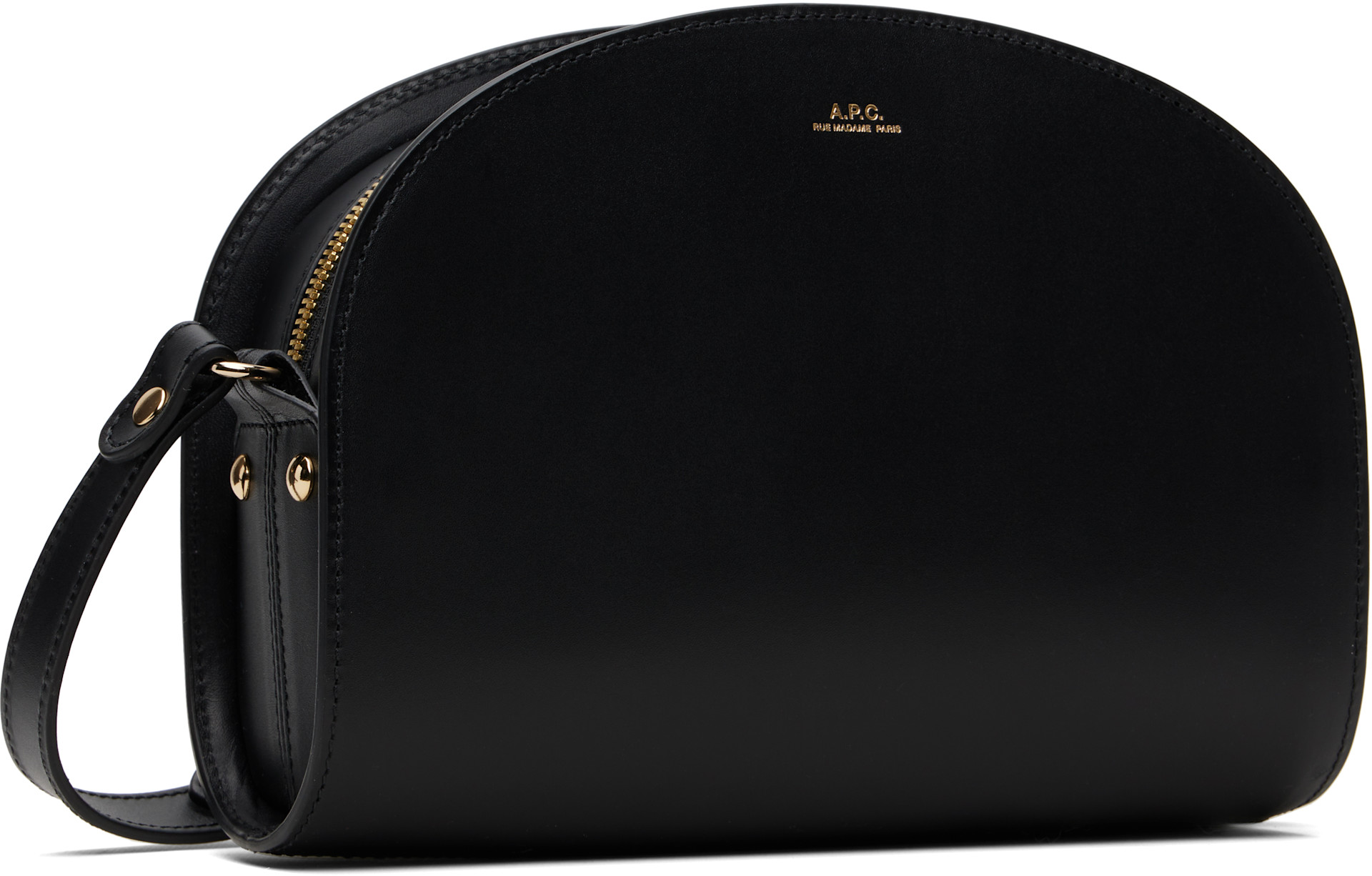 A.P.C. - Sac Demi-lune noir