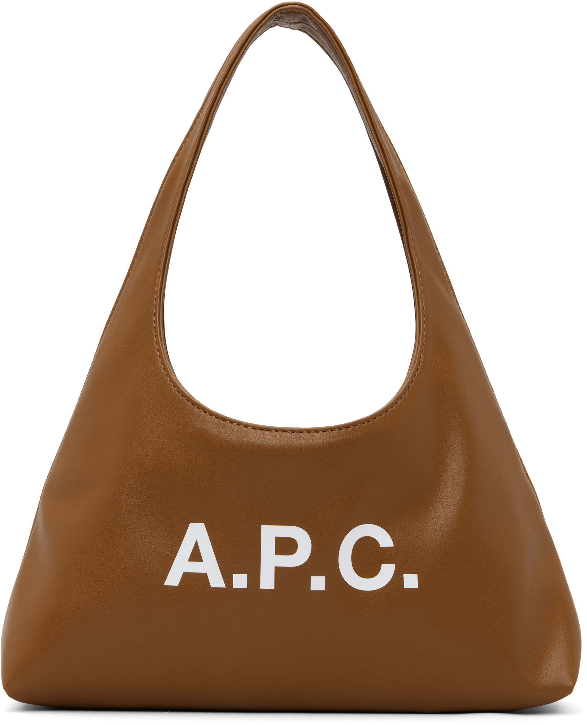 A.P.C. - Micro sac porté épaule brun clair - Ninon