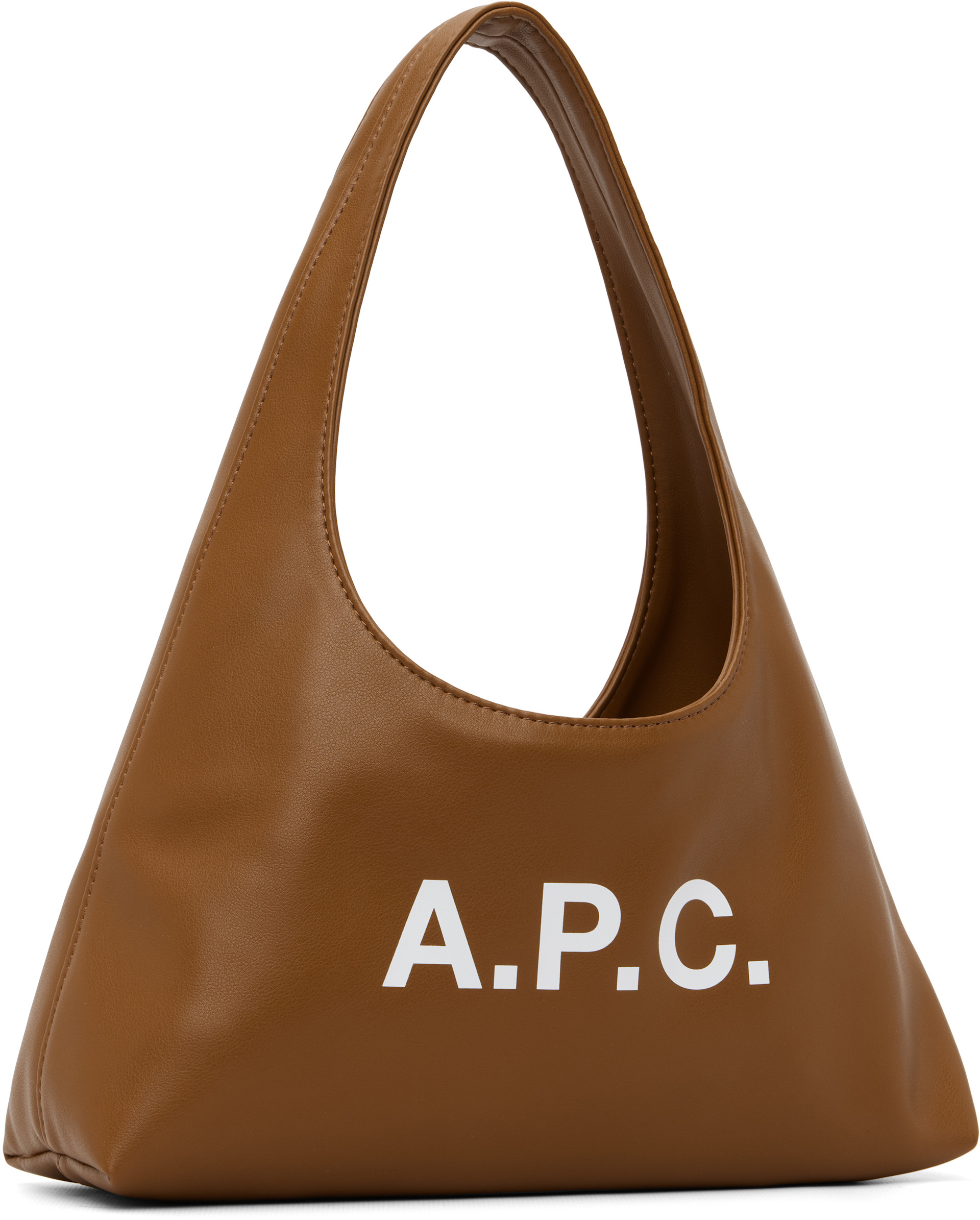 A.P.C. - Micro sac porté épaule brun clair - Ninon