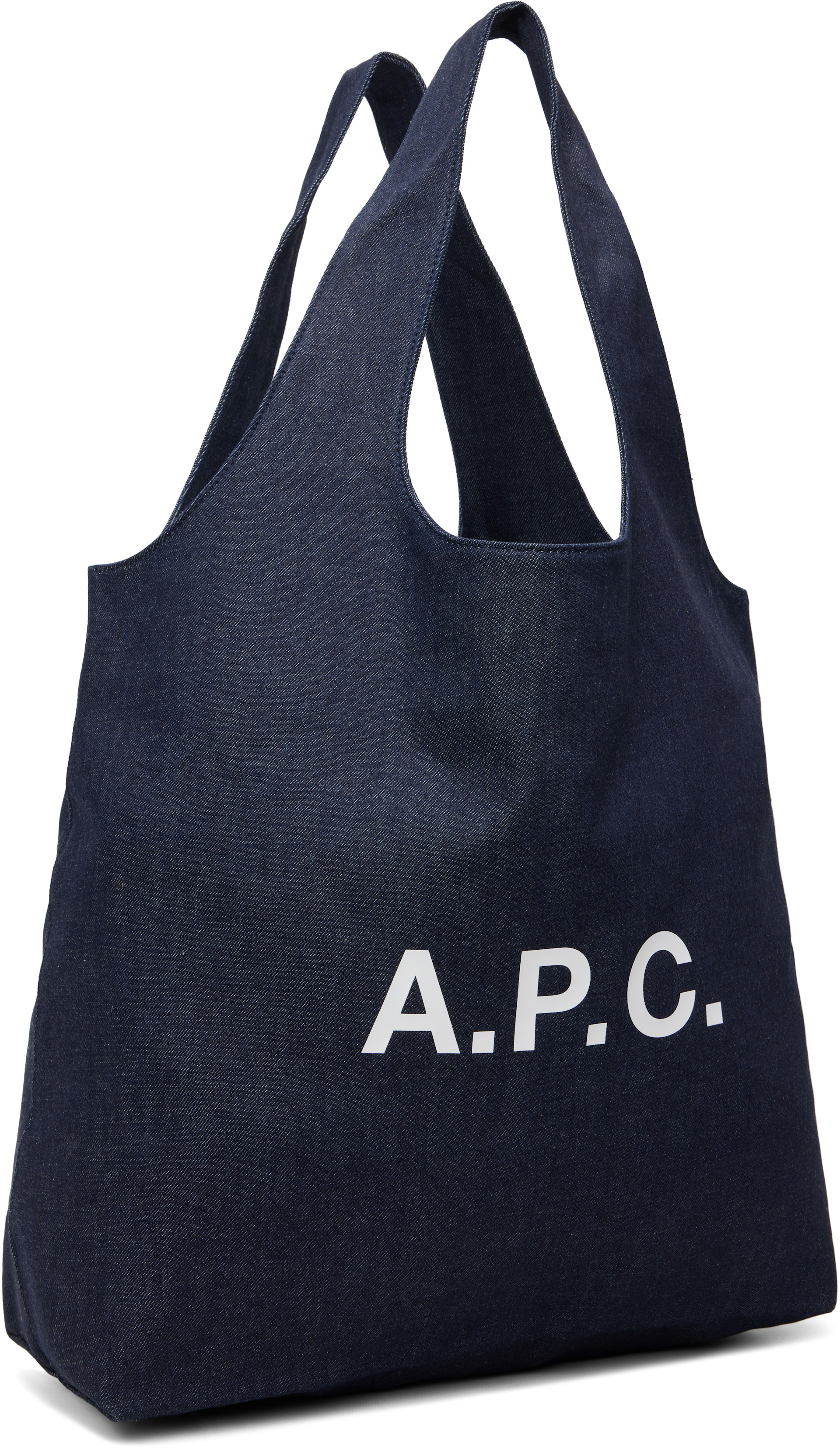A.P.C. - Cabas bleu marine en denim - Ninon