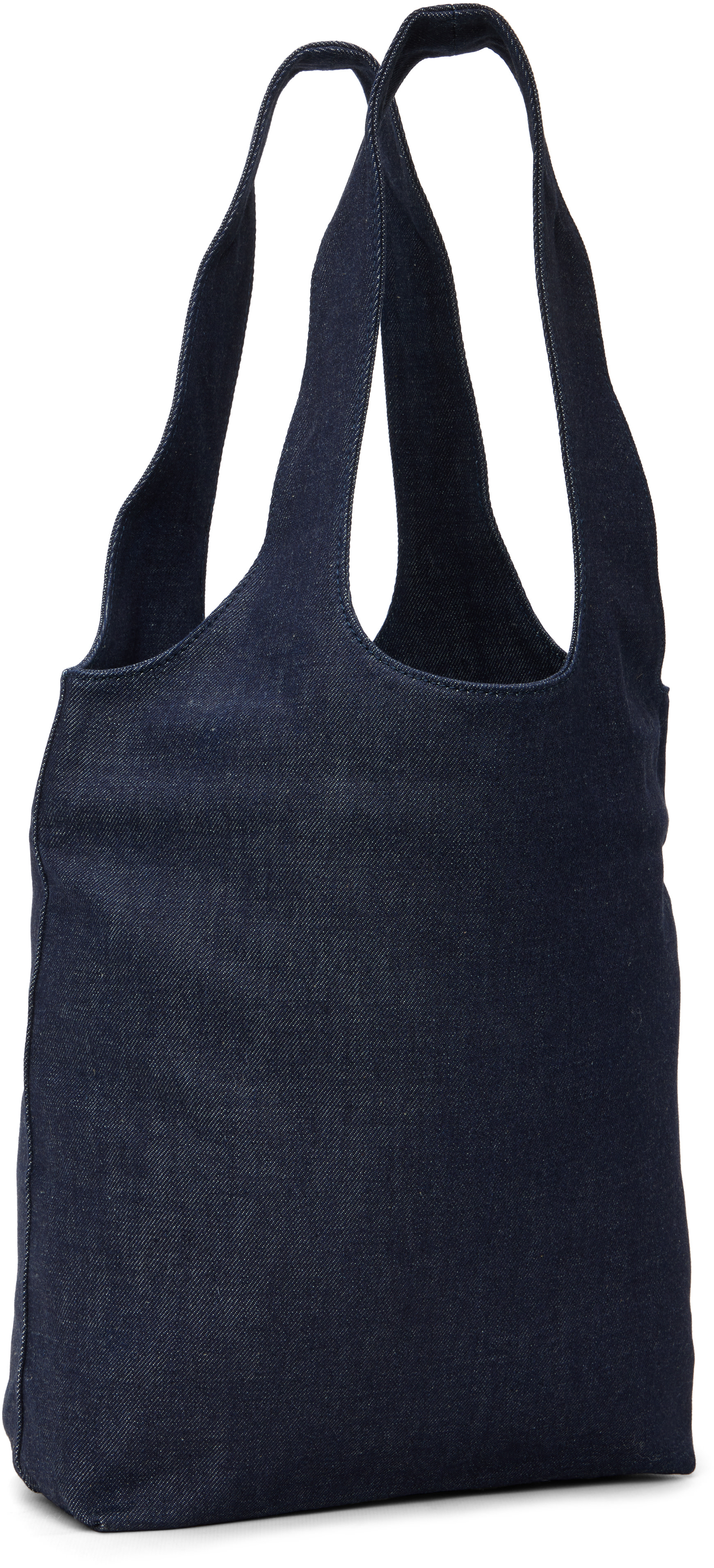 A.P.C. - Petit cabas bleu marine en denim - Ninon