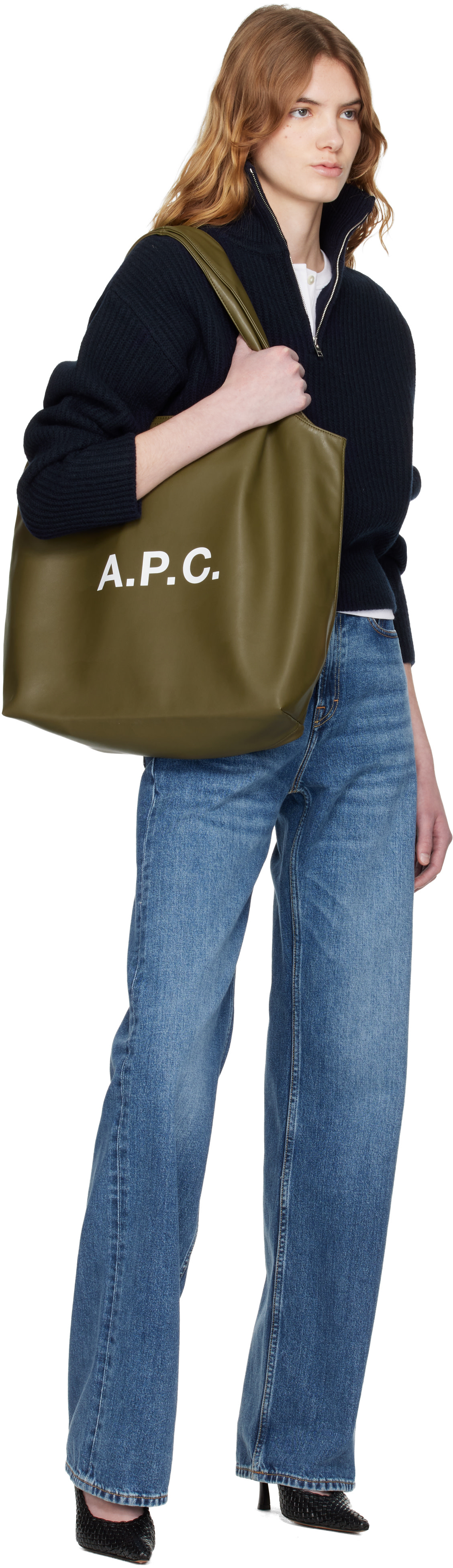 A.P.C. - Petit cabas kaki - Ninon