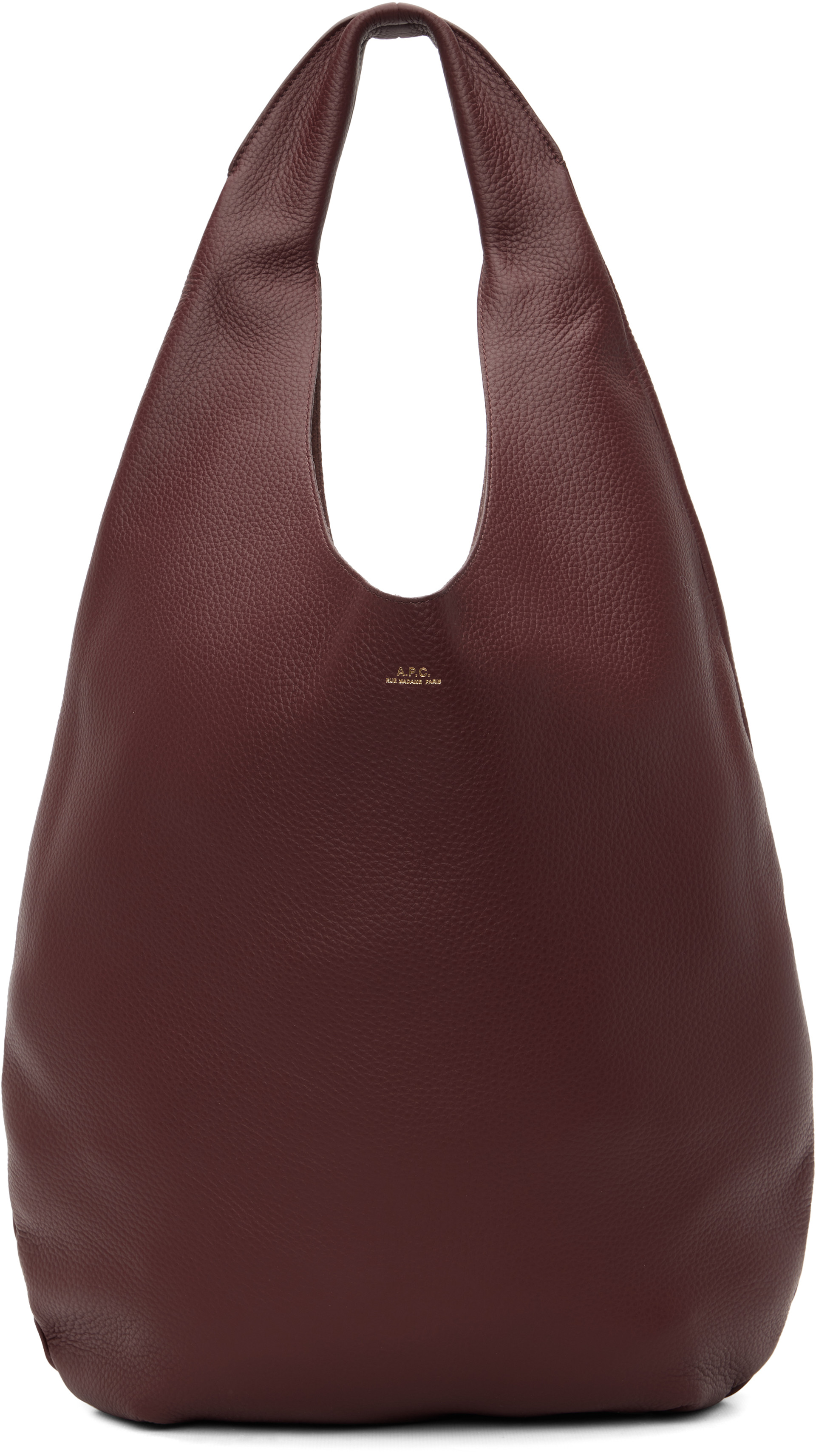 A.P.C. - Sac 'Le neige' bourgogne
