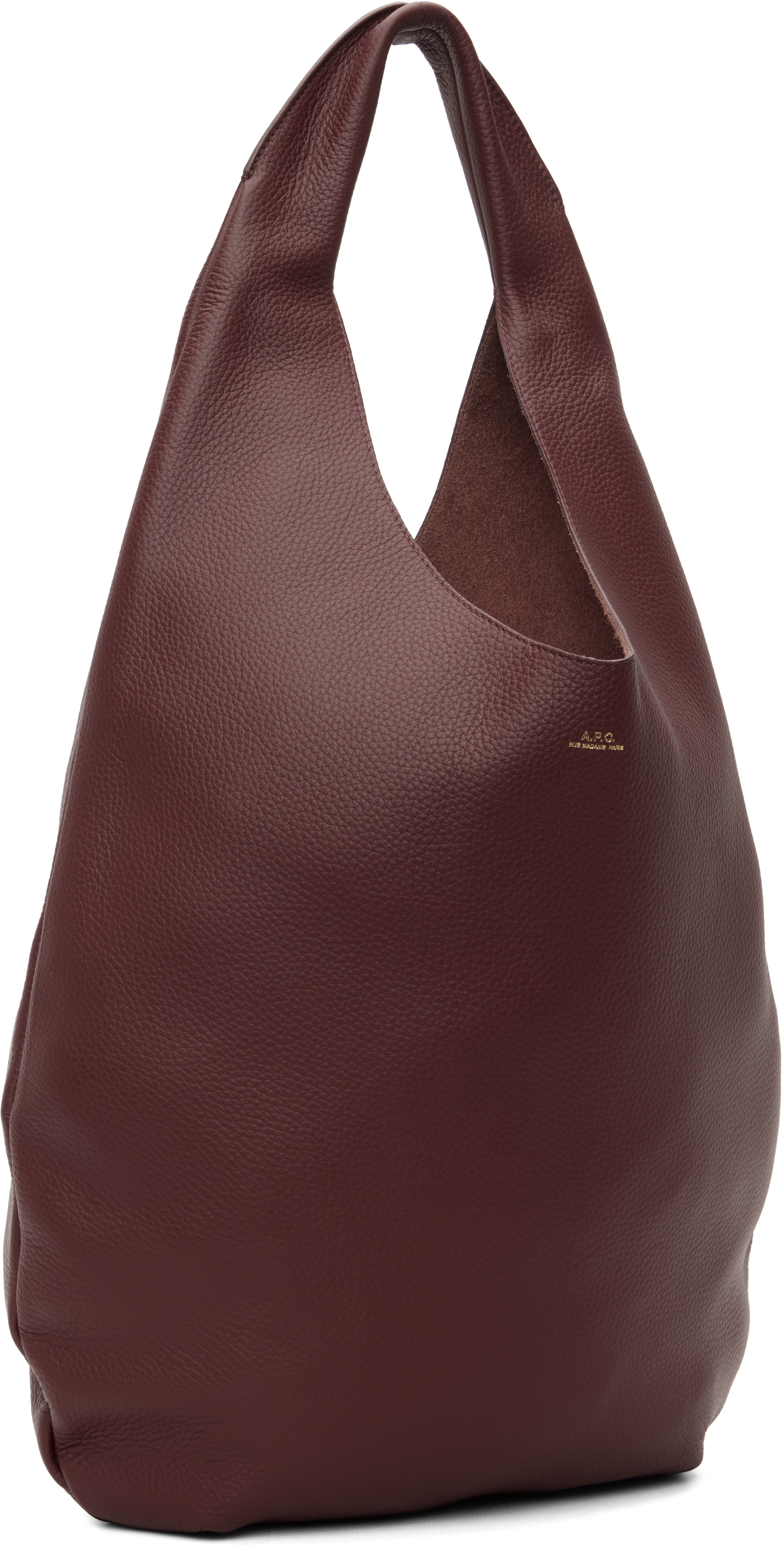 A.P.C. - Sac 'Le neige' bourgogne