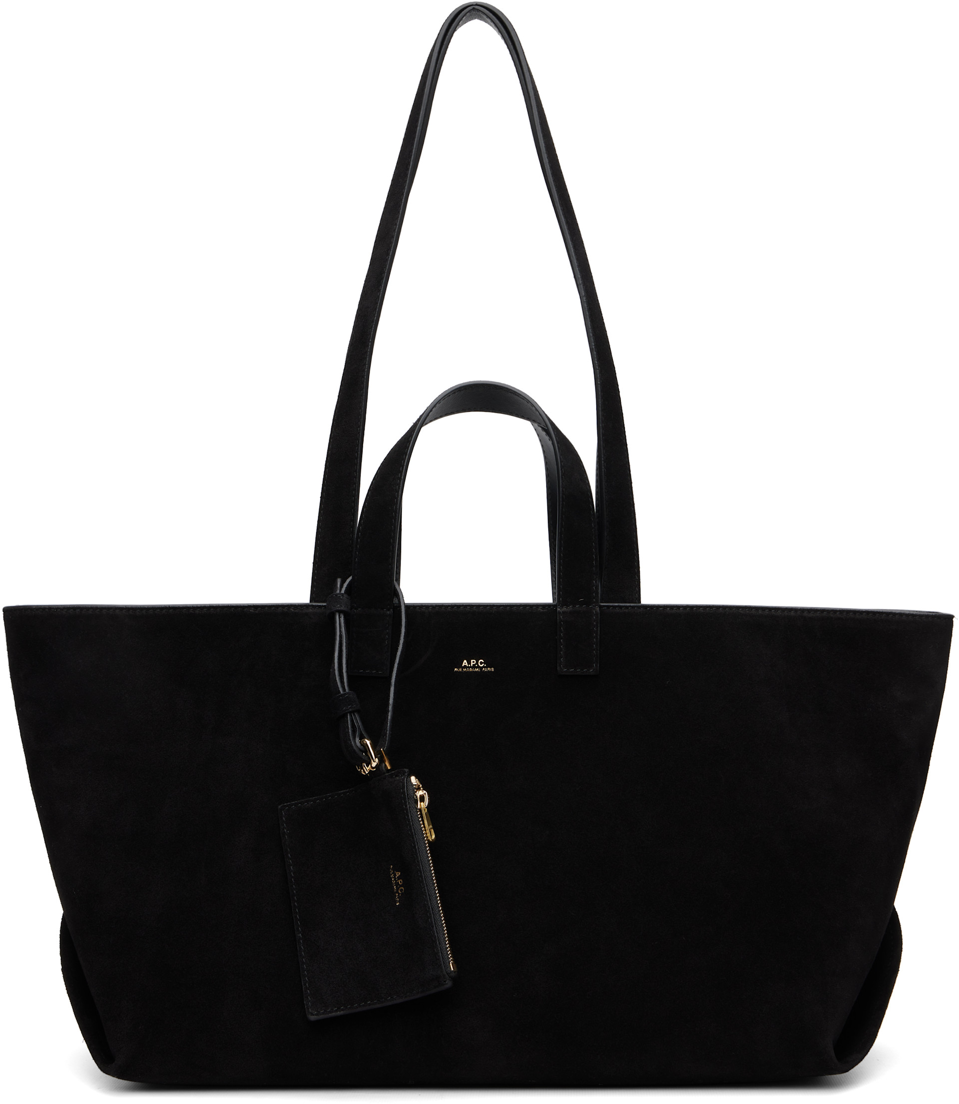 A.P.C. - Cabas 'Le drummer' noir