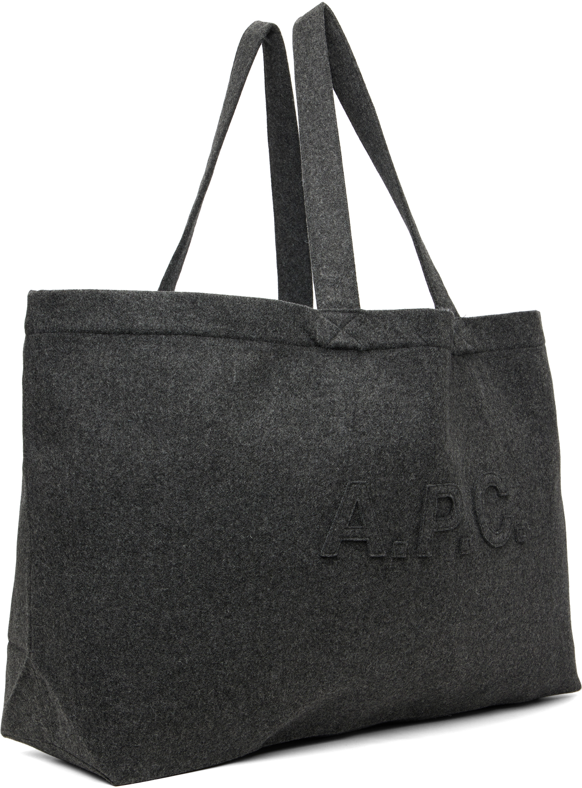 A.P.C. - Cabas trapèze gris