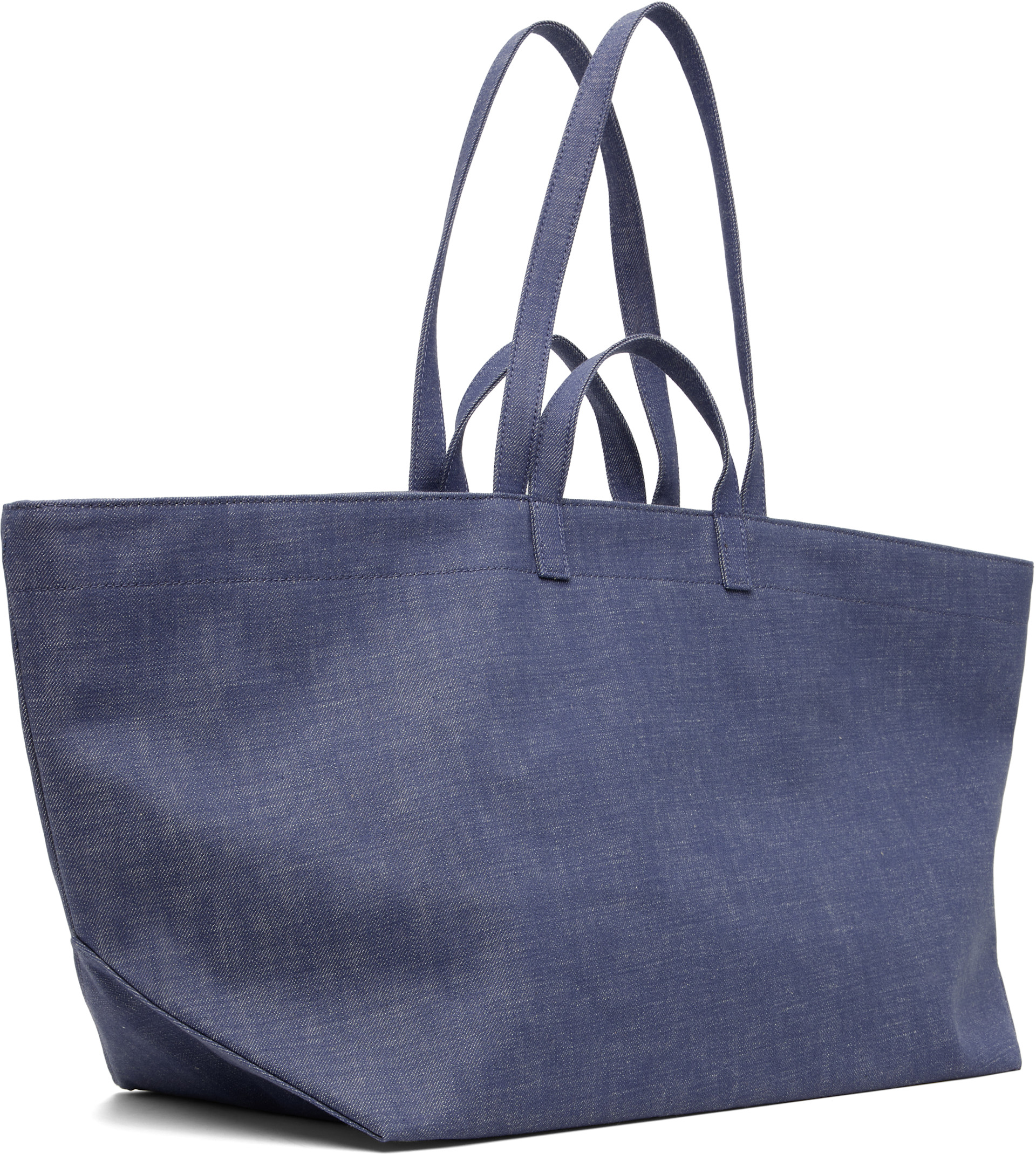 A.P.C. - Cabas Drummer bleu en canevas