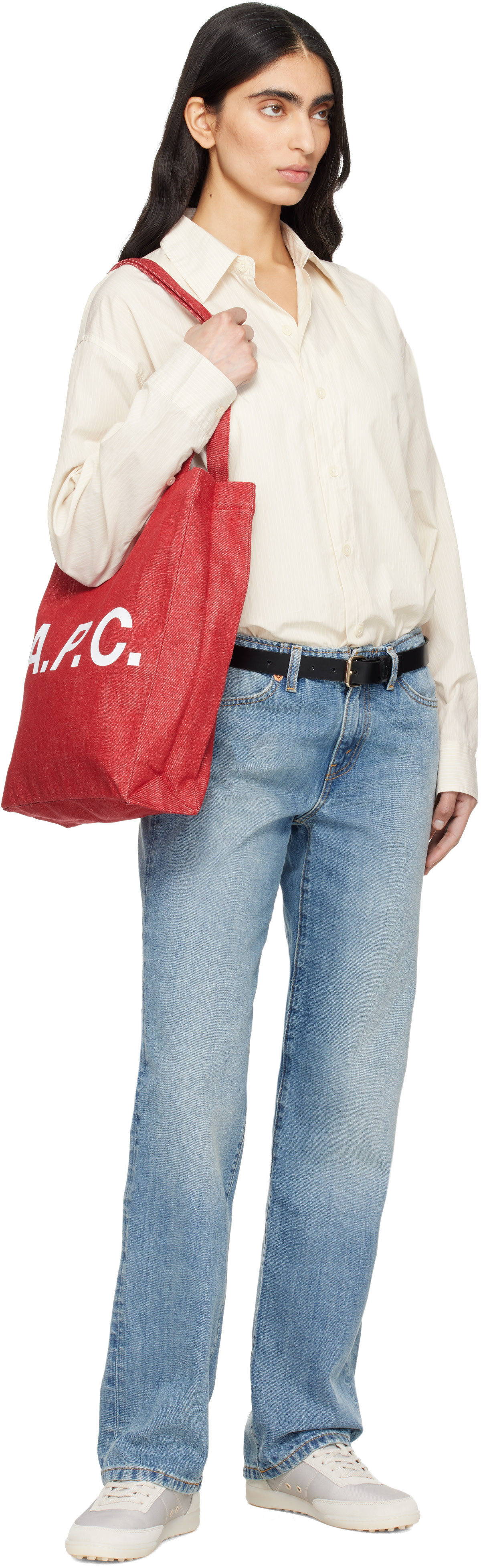 A.P.C. - Cabas Lou rouge
