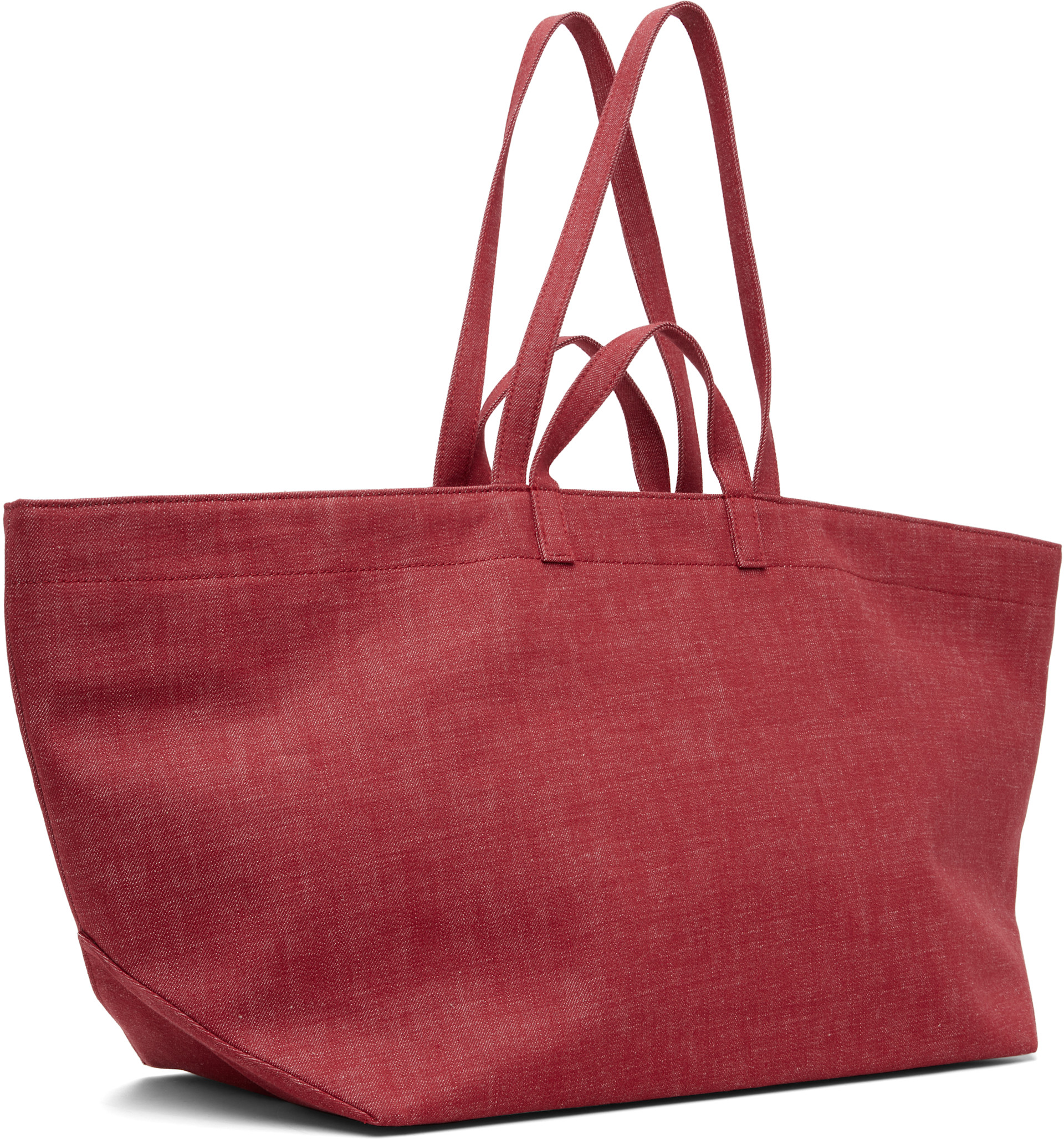 A.P.C. - Cabas Drummer rouge en canevas