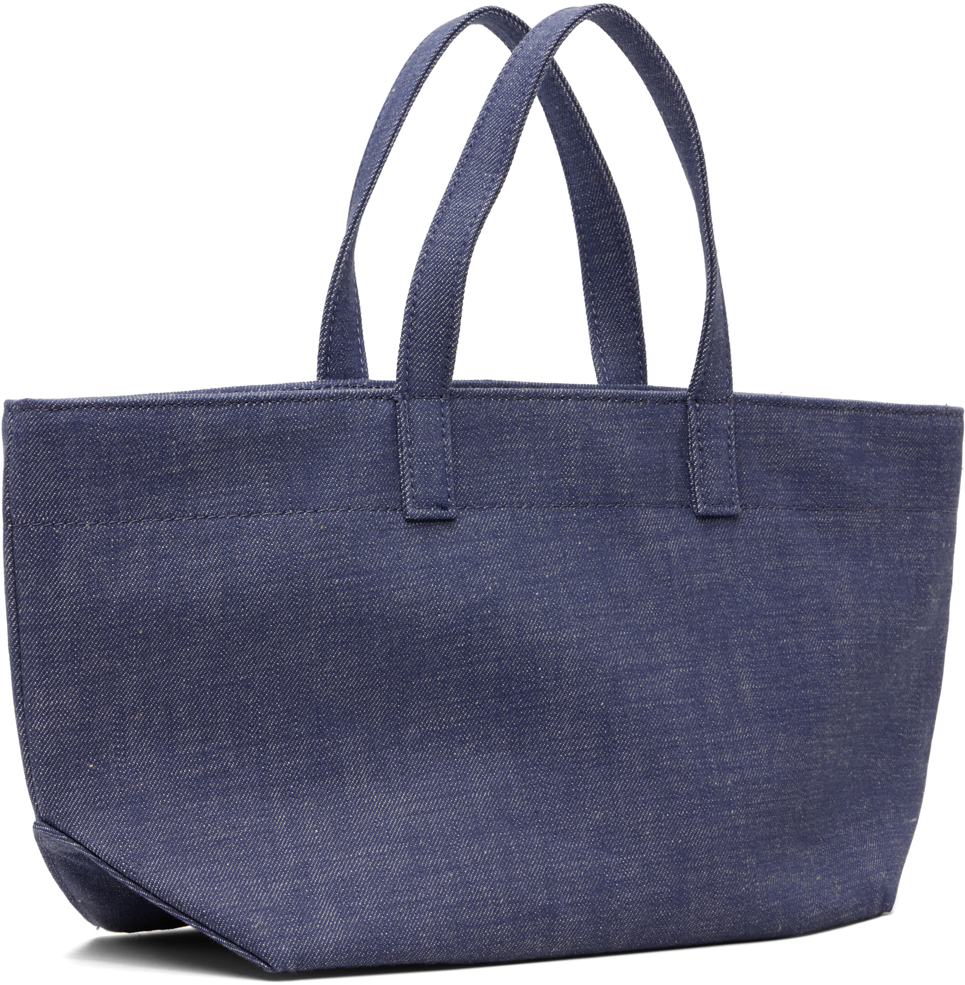 A.P.C. - Petit cabas 'Le Drummer' bleu en denim