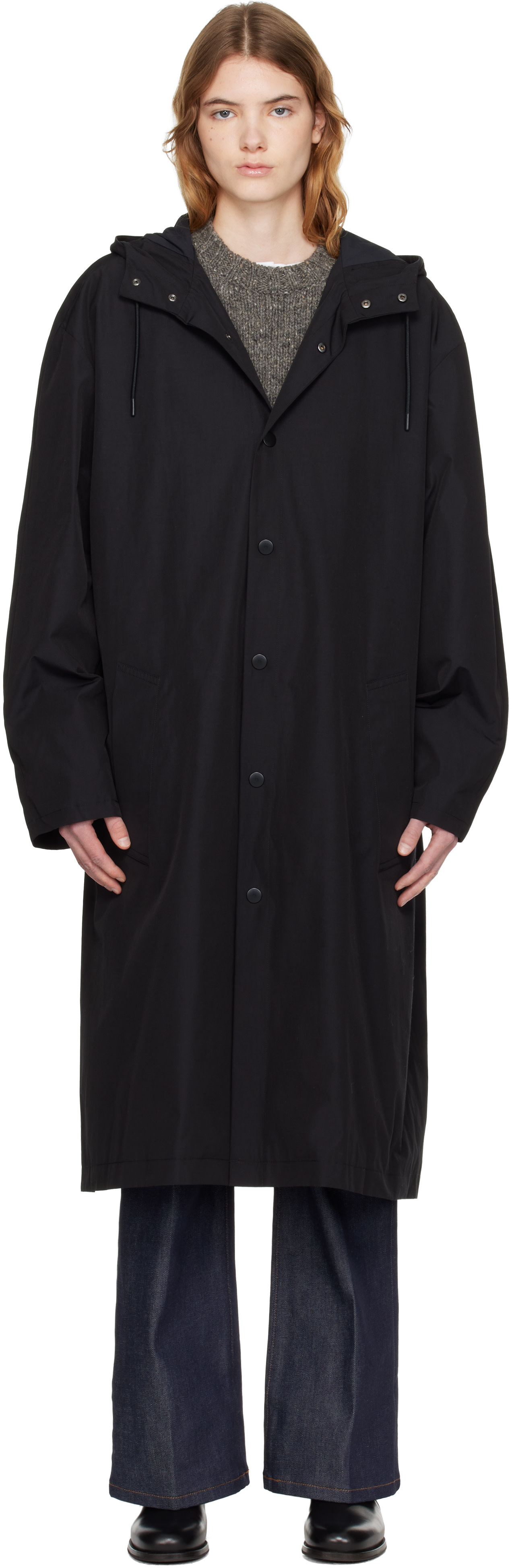 A.P.C. - Parka long noir