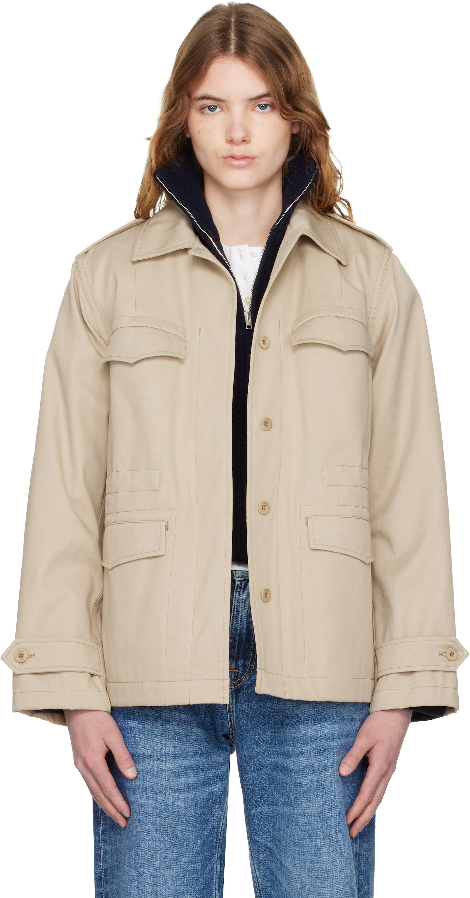 A.P.C. - Blouson beige