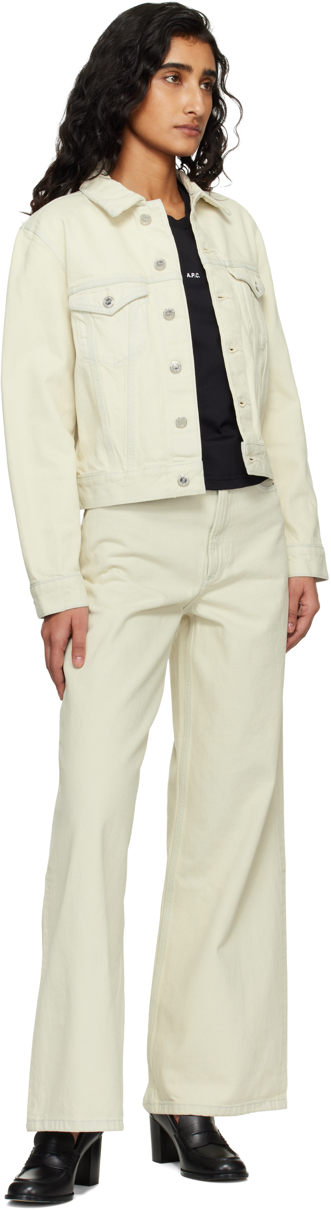 A.P.C. - Jean Clyde blanc cassé