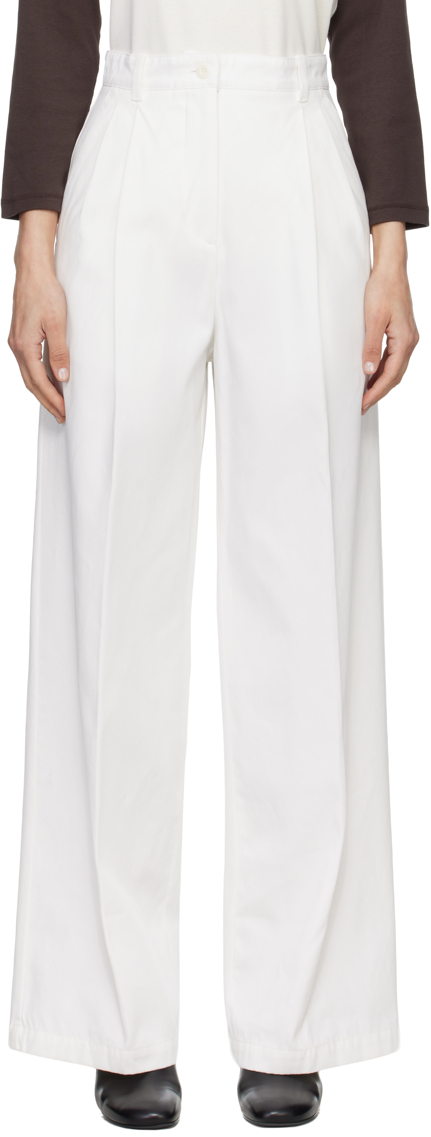 A.P.C. - Pantalon Ginny blanc